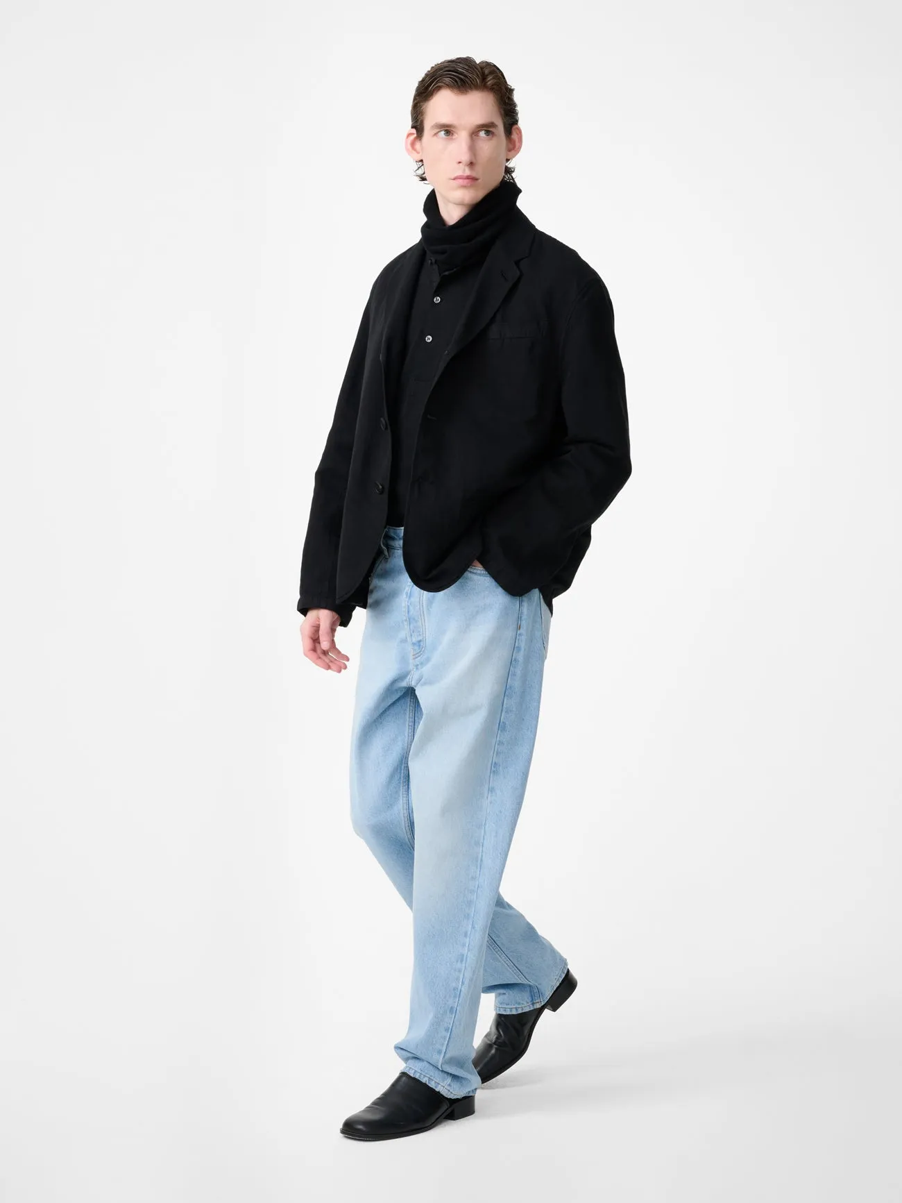 Spiel Jacket in Black sold by Studio Nicholson product image thumbnail 4