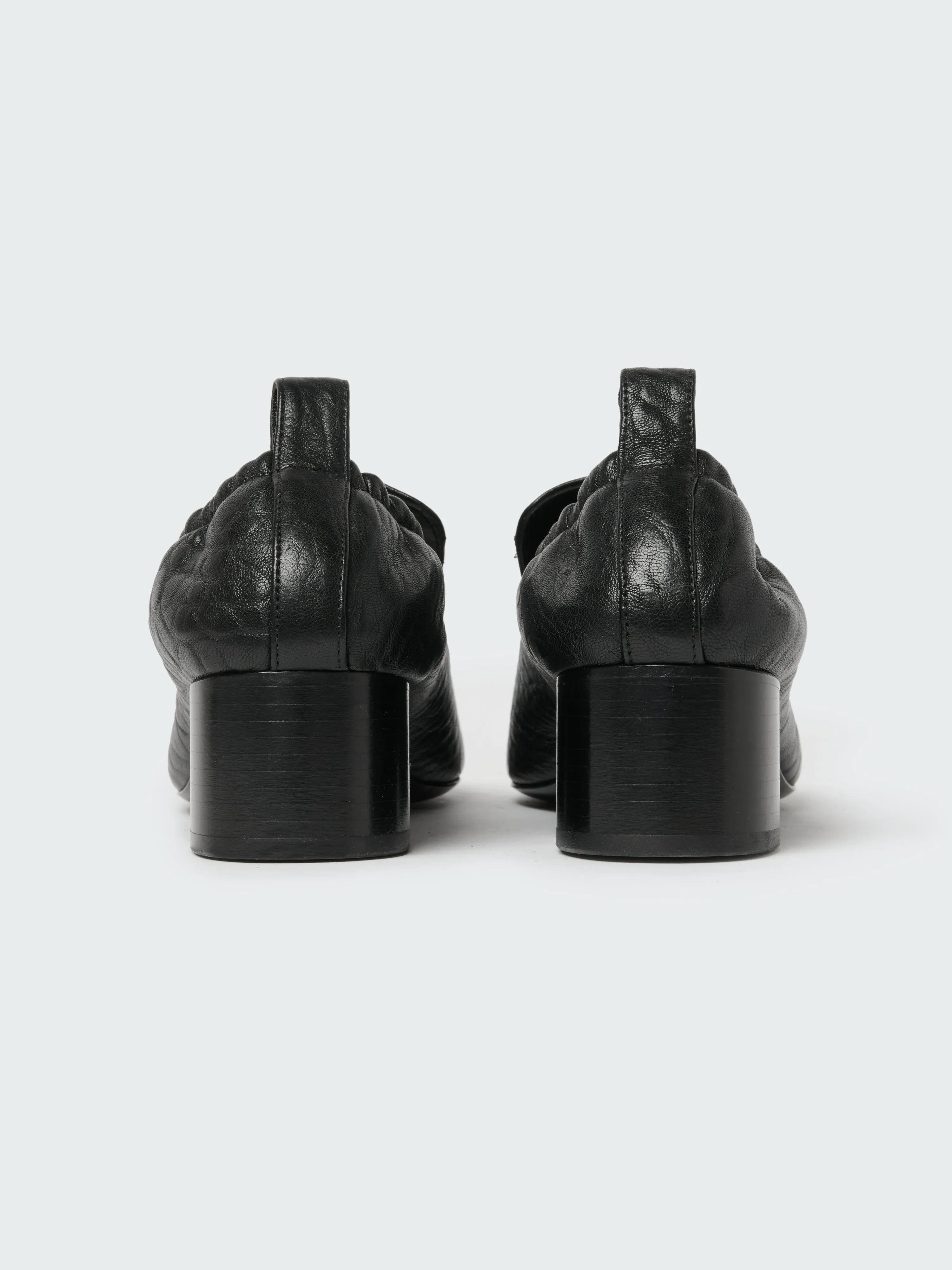 Moon Leather Shoe in Black sold by Studio Nicholson product image thumbnail 4