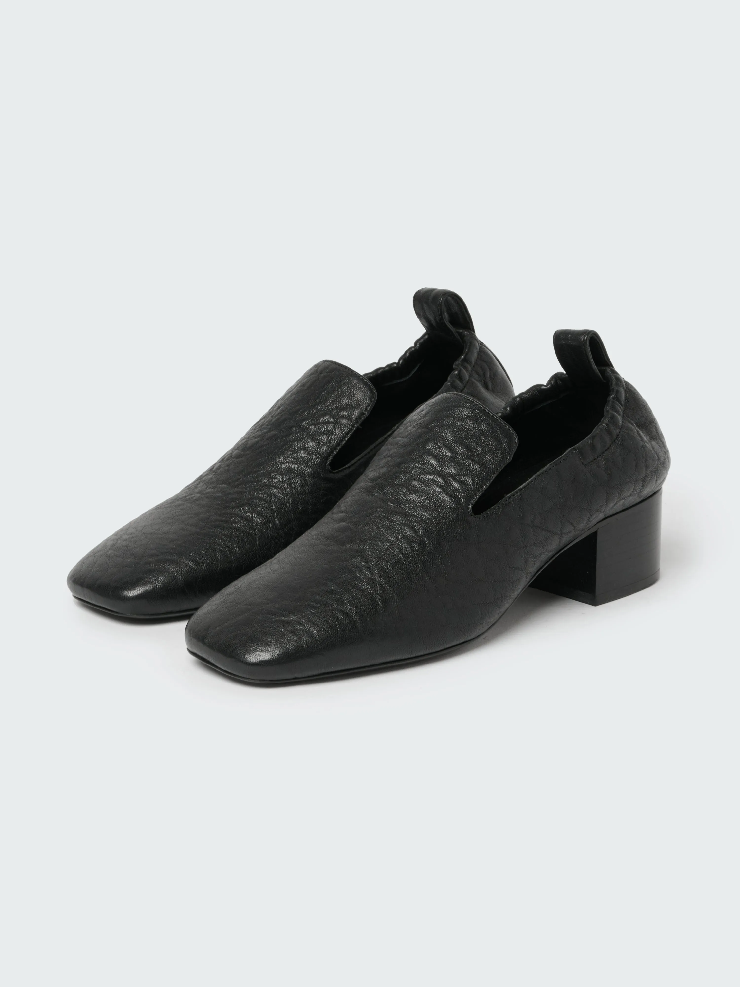 Moon Leather Shoe in Black sold by Studio Nicholson