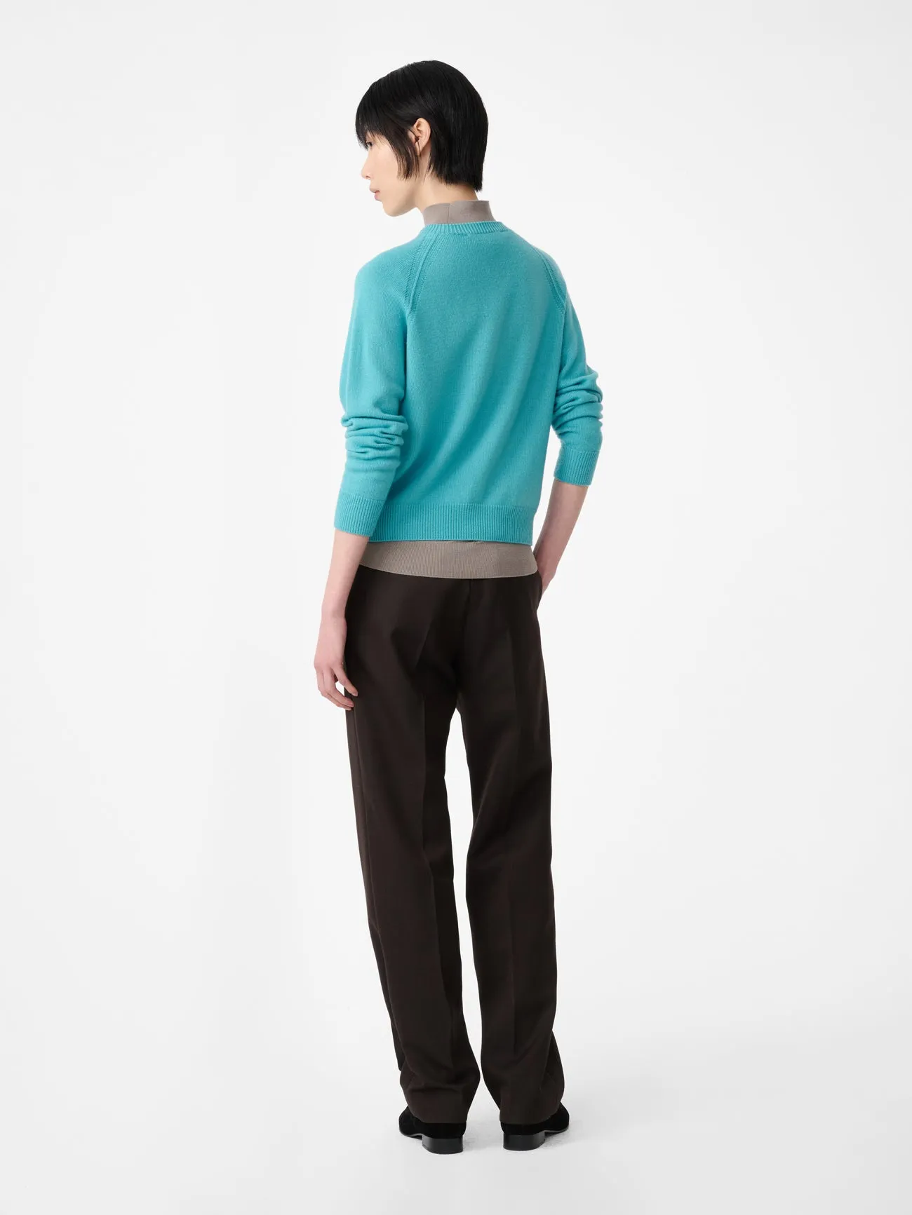 Loenne Knit in Sky sold by Studio Nicholson product image thumbnail 4