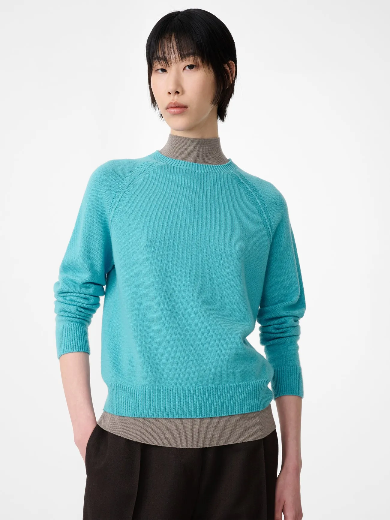 Loenne Knit in Sky sold by Studio Nicholson product image thumbnail 5