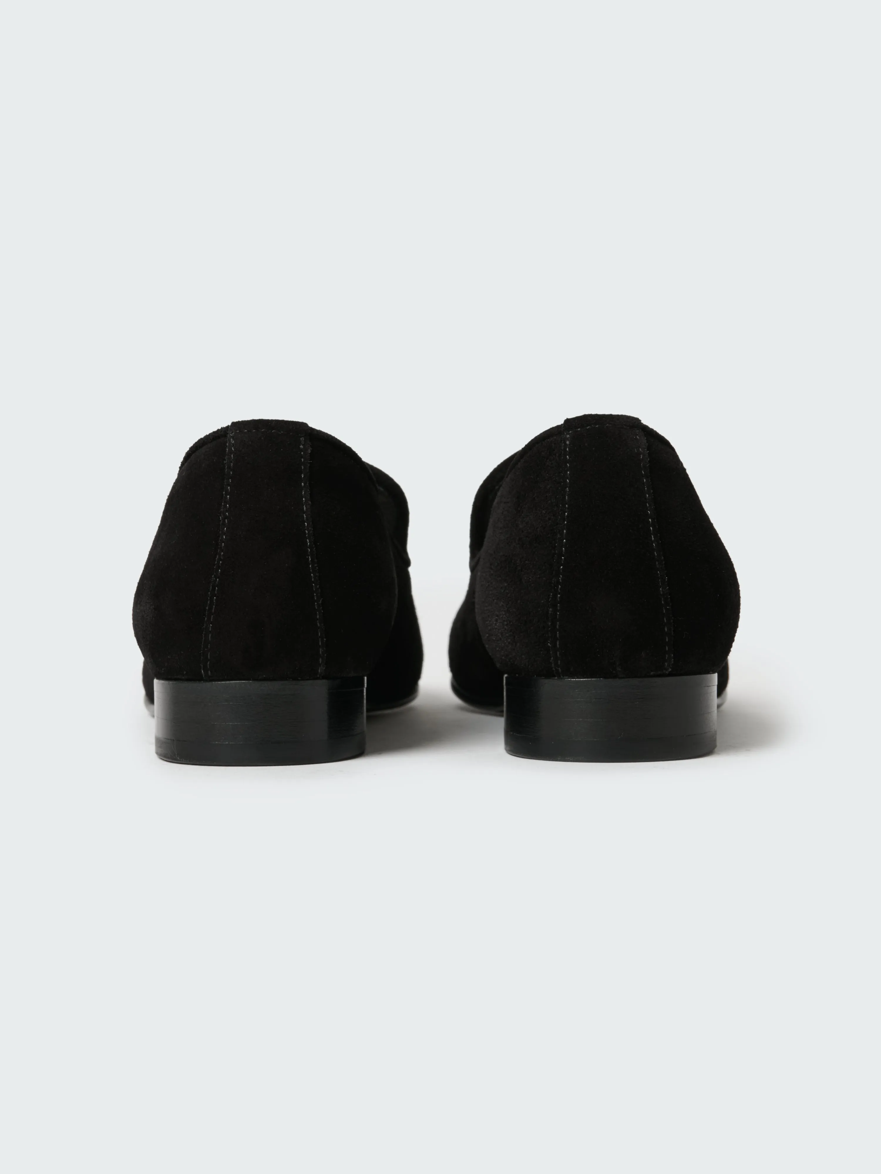 Elkann Suede Loafer in Black sold by Studio Nicholson product image thumbnail 4