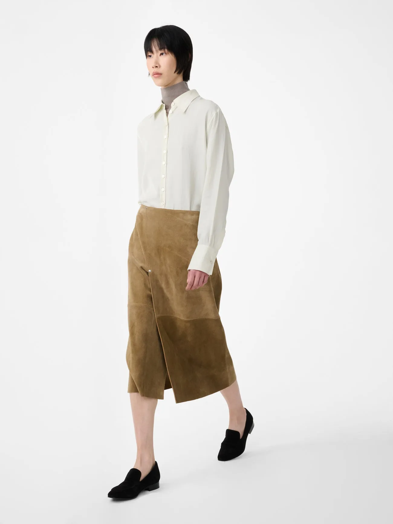 Torin Shirt in Bone sold by Studio Nicholson product image thumbnail 4