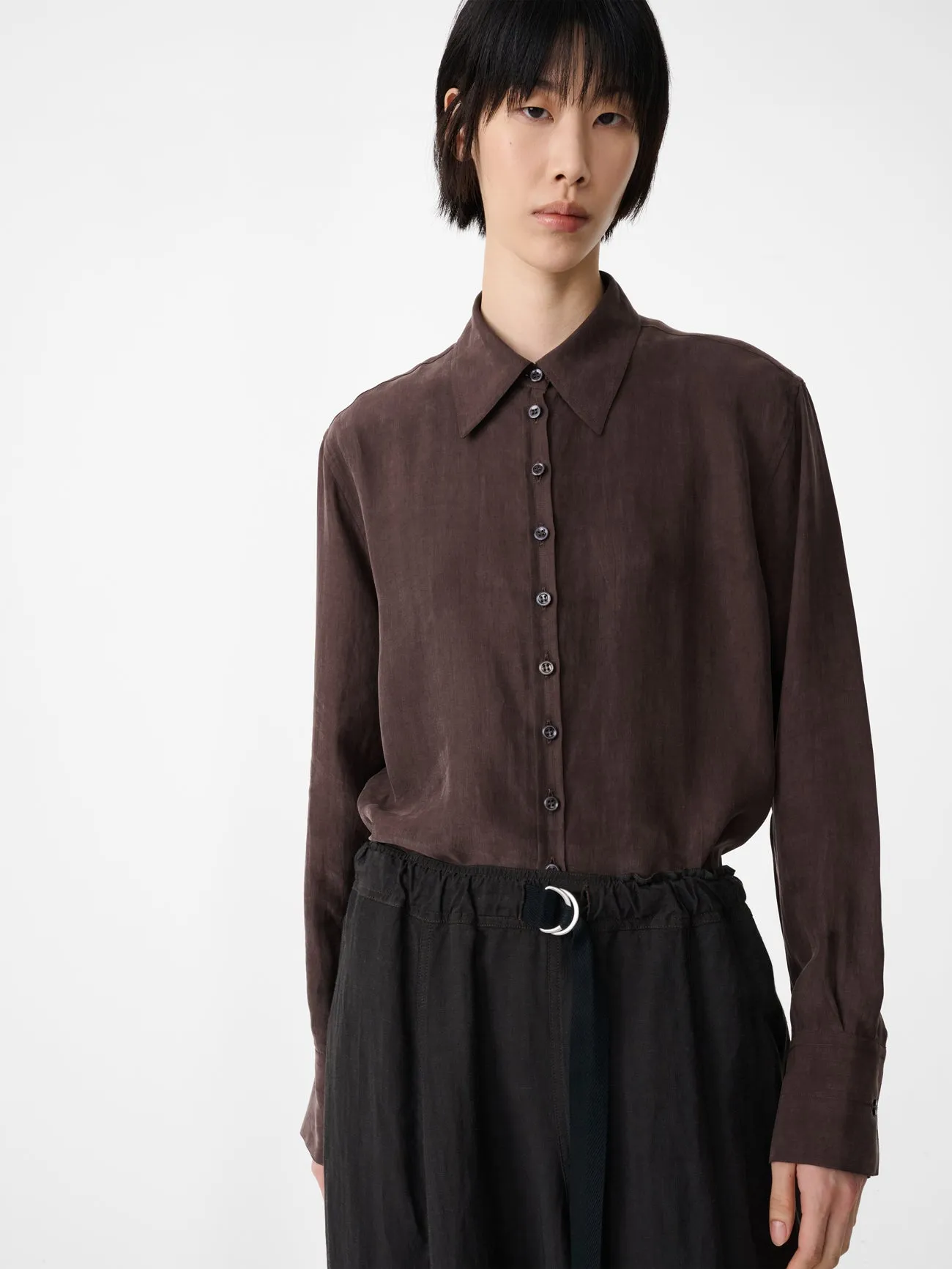 Torin Shirt in Porchini sold by Studio Nicholson product image thumbnail 3