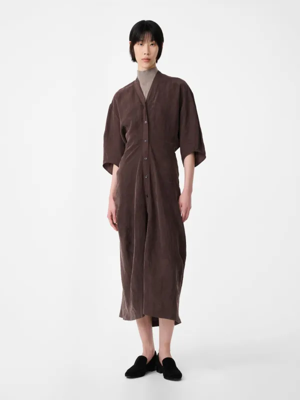 Yosha Dress in Porchini made by Studio Nicholson
