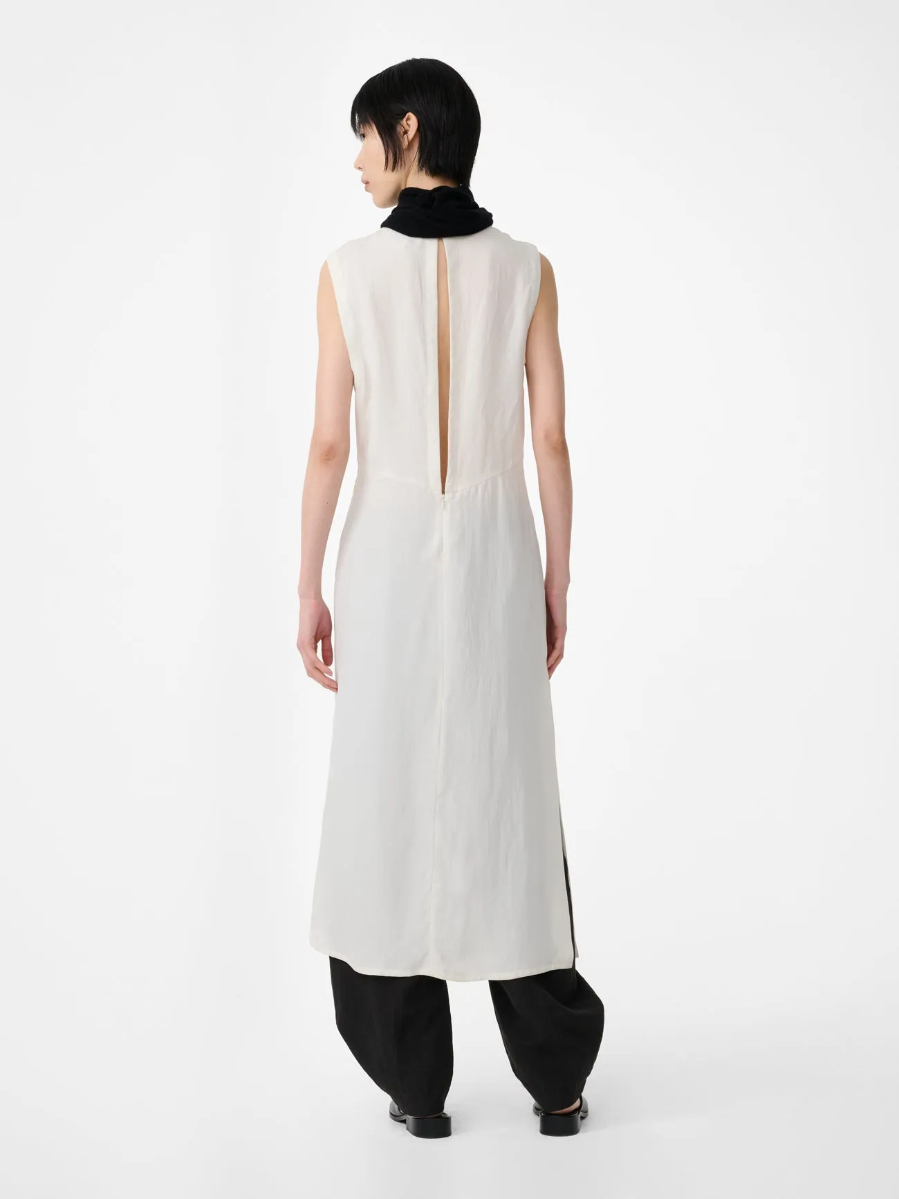 Delph Dress in Dove sold by Studio Nicholson product image thumbnail 3