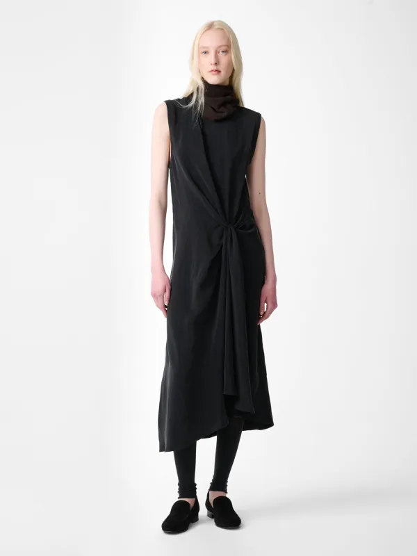 Delph Dress in Black made by Studio Nicholson