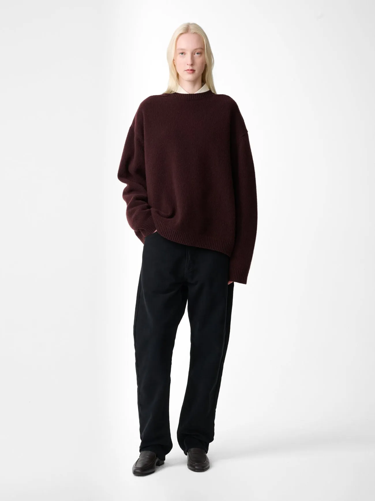 Hemyl Knit in Grape sold by Studio Nicholson product image thumbnail 4