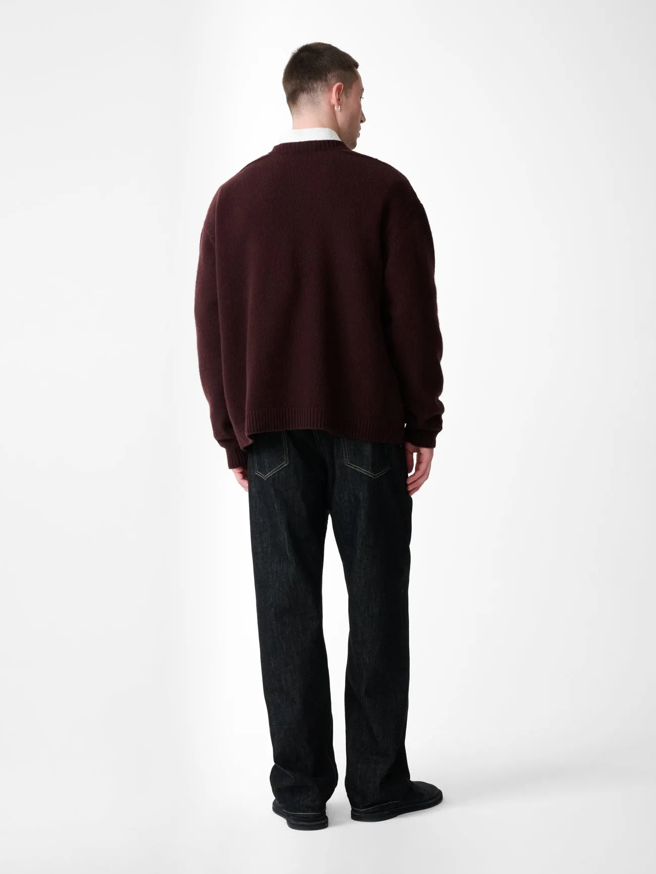 Hemyl Knit in Grape sold by Studio Nicholson product image thumbnail 5