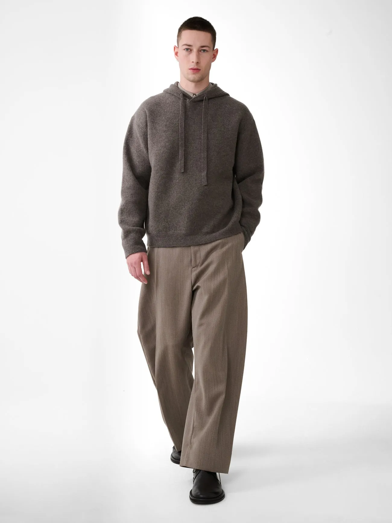 Cope Knit in Mouse sold by Studio Nicholson product image thumbnail 5