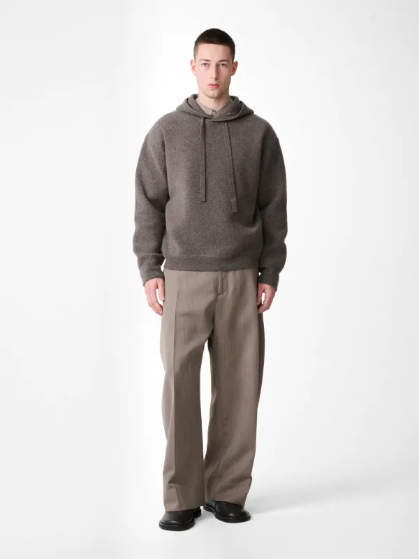 Cope Knit in Mouse made by Studio Nicholson