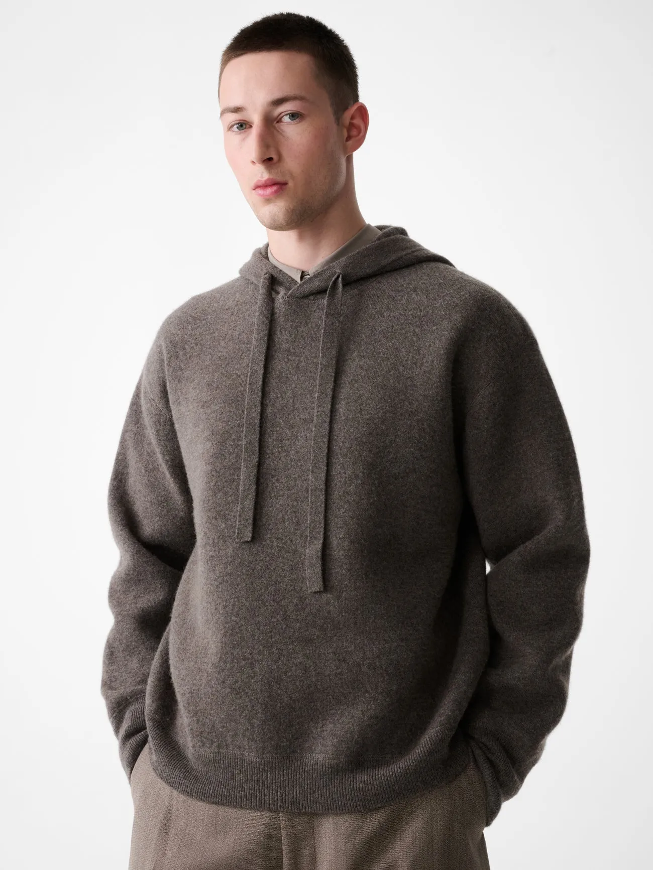 Cope Knit in Mouse sold by Studio Nicholson product image thumbnail 2