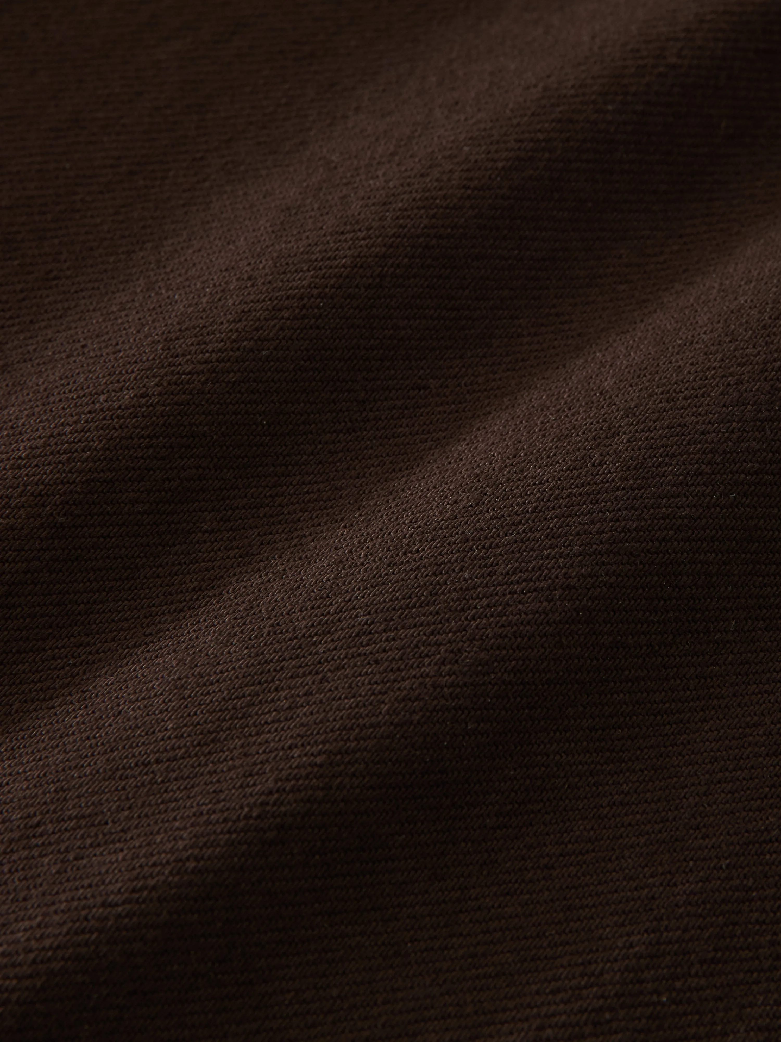 Chalco Wide Leg Denim Pant in Coffee sold by Studio Nicholson product image thumbnail 2
