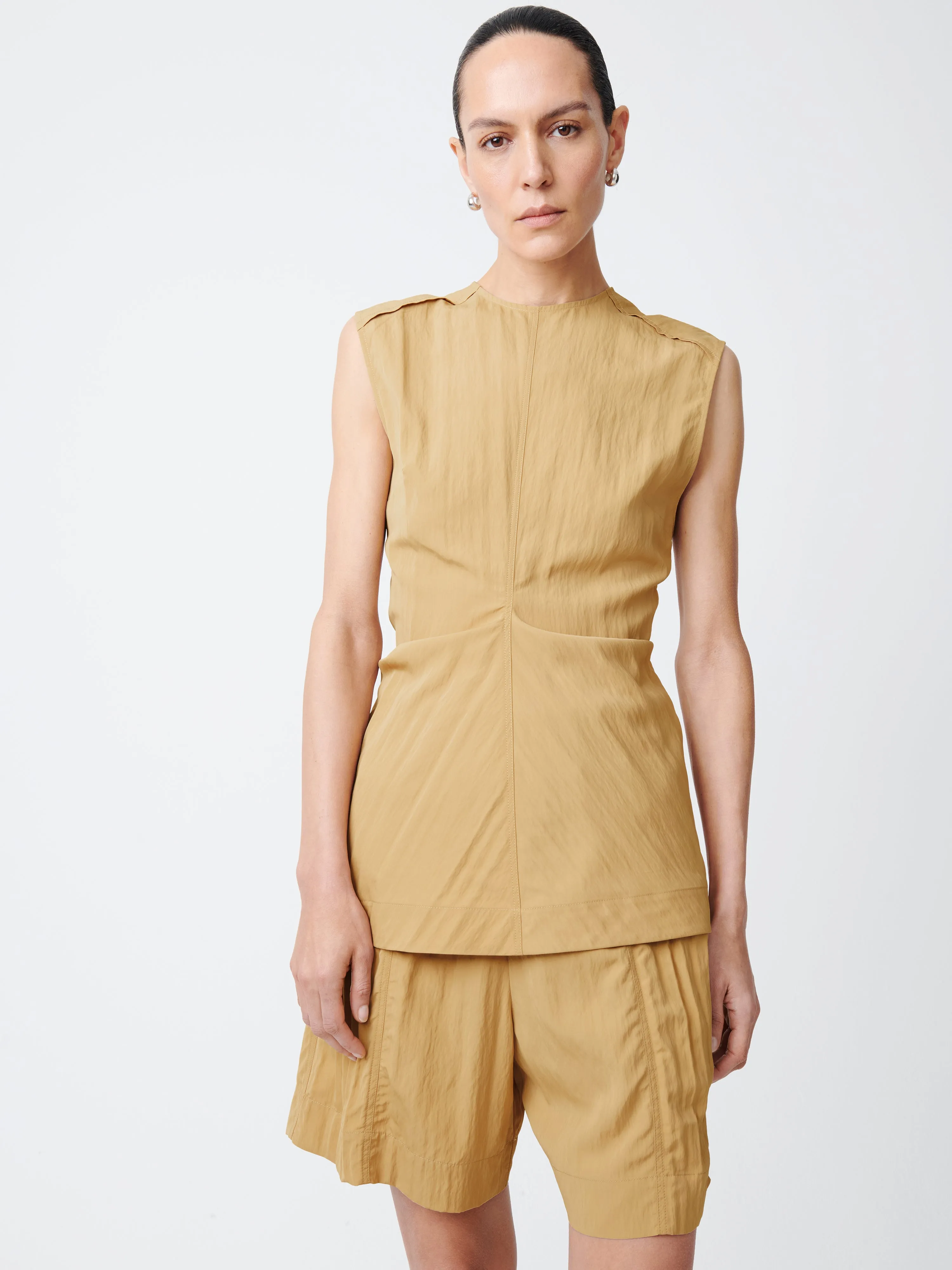 Garda Top in Sand sold by Studio Nicholson product image thumbnail 2