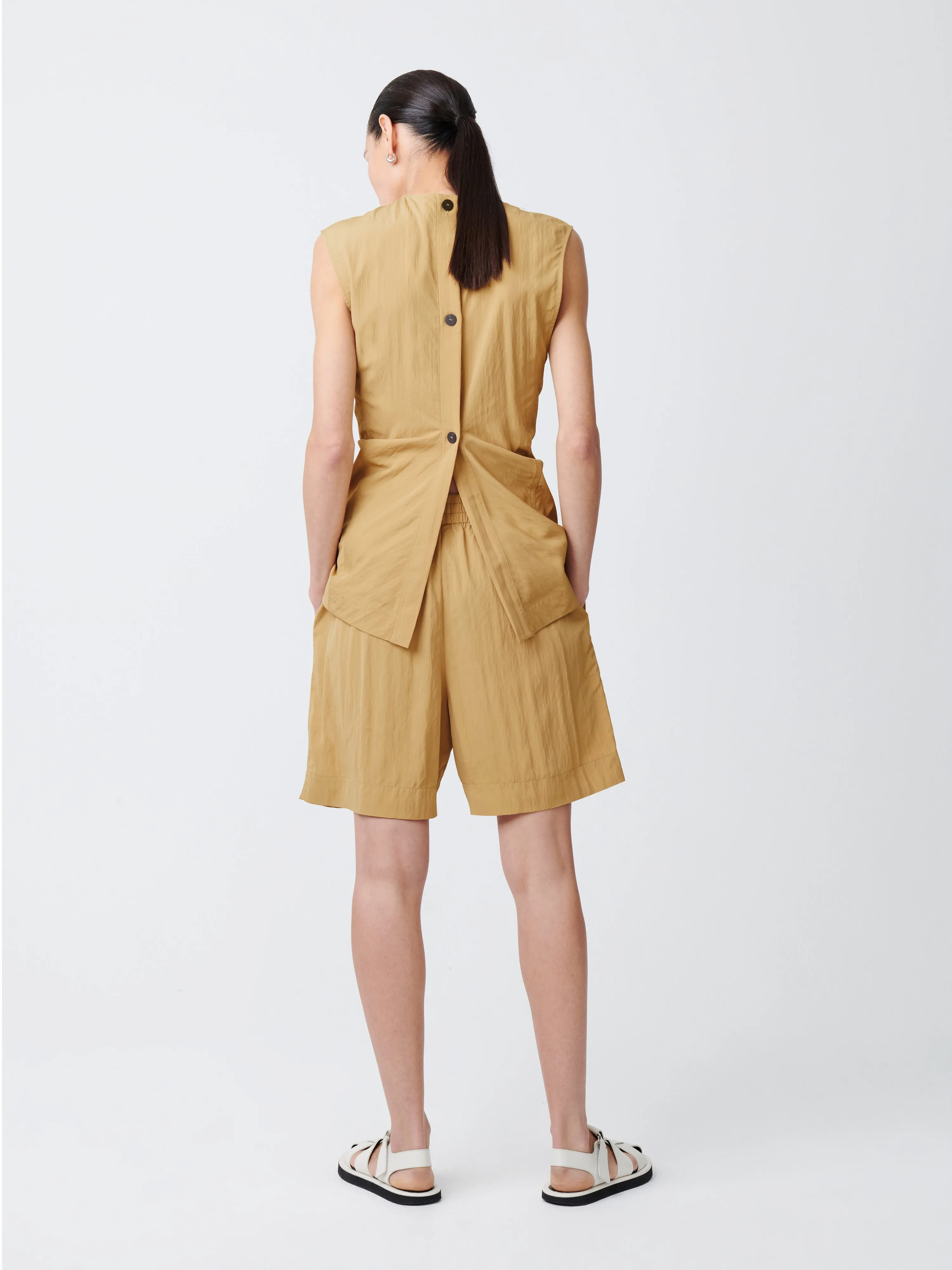 Garda Top in Sand sold by Studio Nicholson product image thumbnail 4