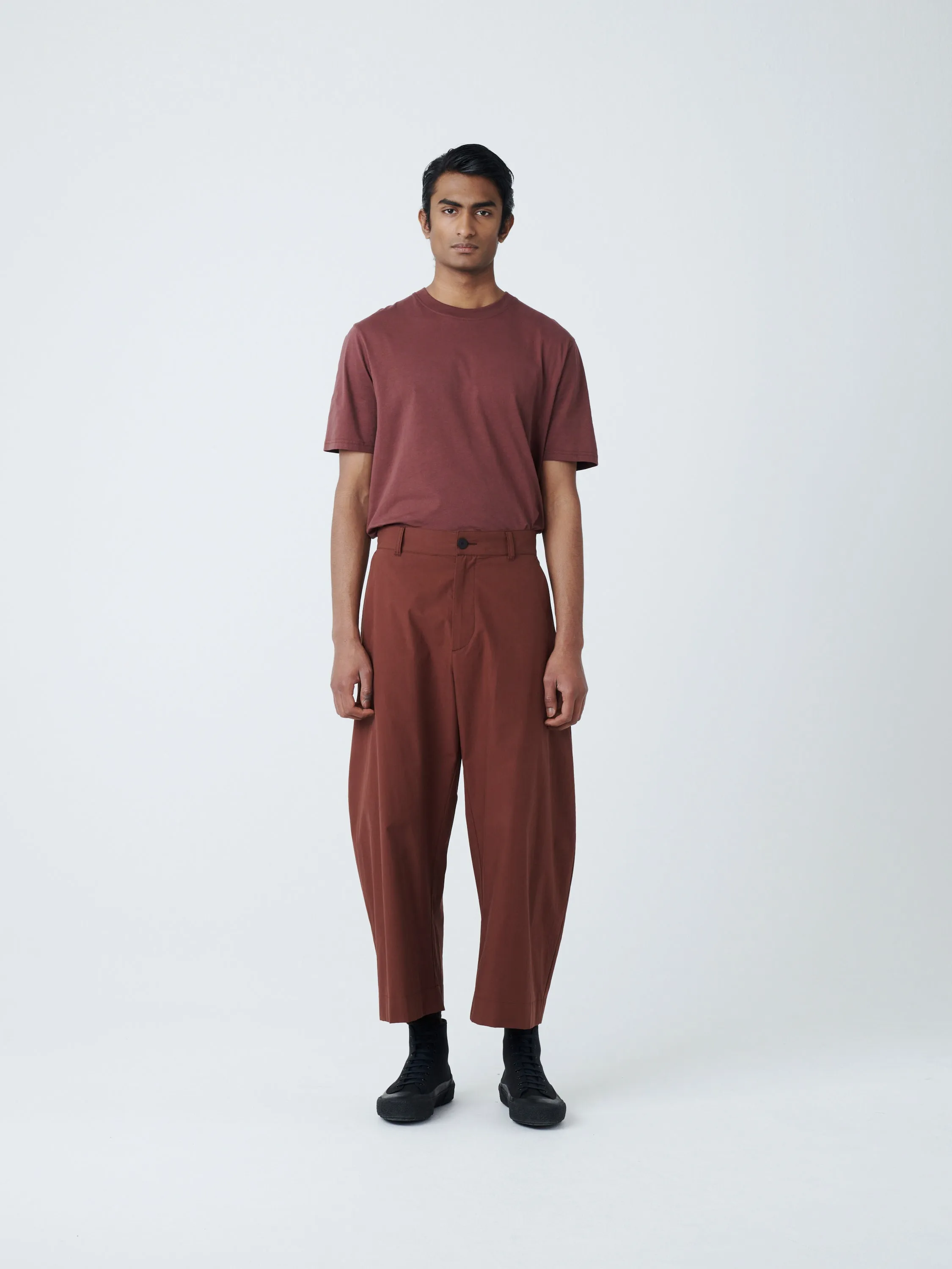 パンツ STUDIO NICHOLSON BOSUN Studio Nicholson Bosun Pant in Chestnut | Parallel