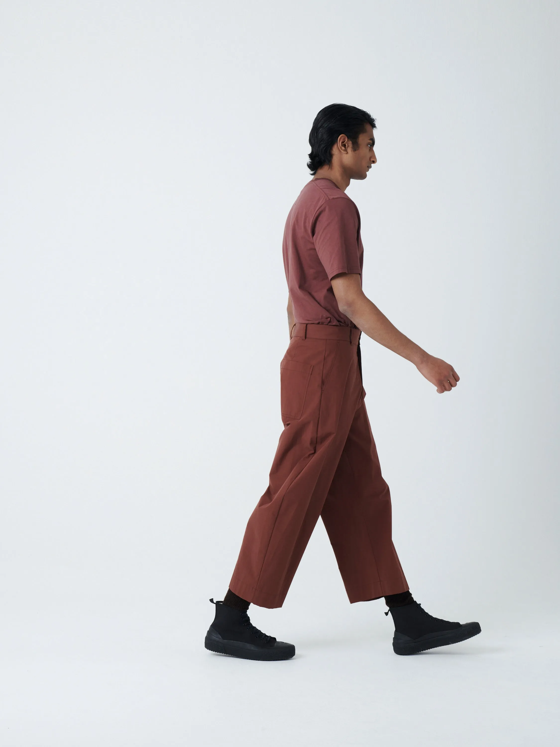 Bosun Pant in Chestnut sold by Studio Nicholson product image thumbnail 4