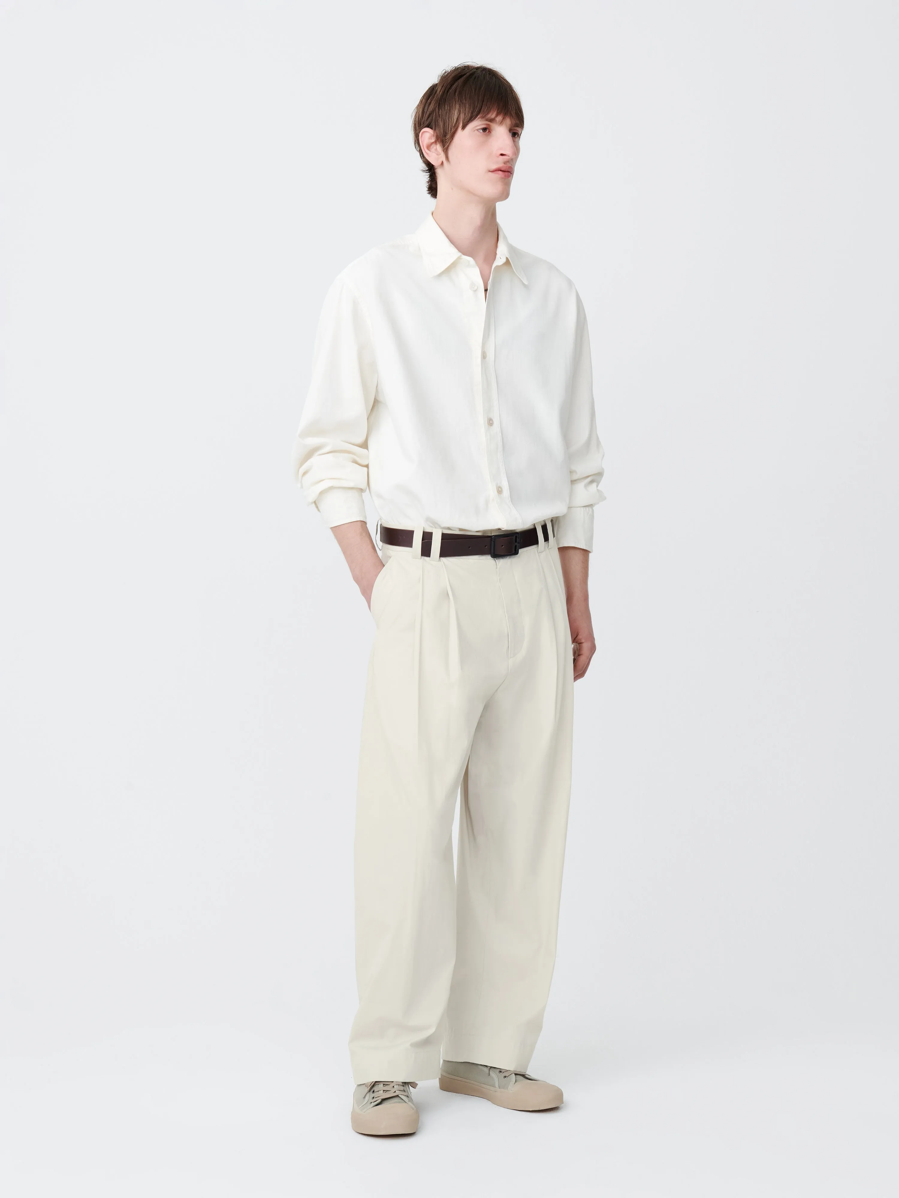 Yale Pant in Cloud sold by Studio Nicholson product image thumbnail 2
