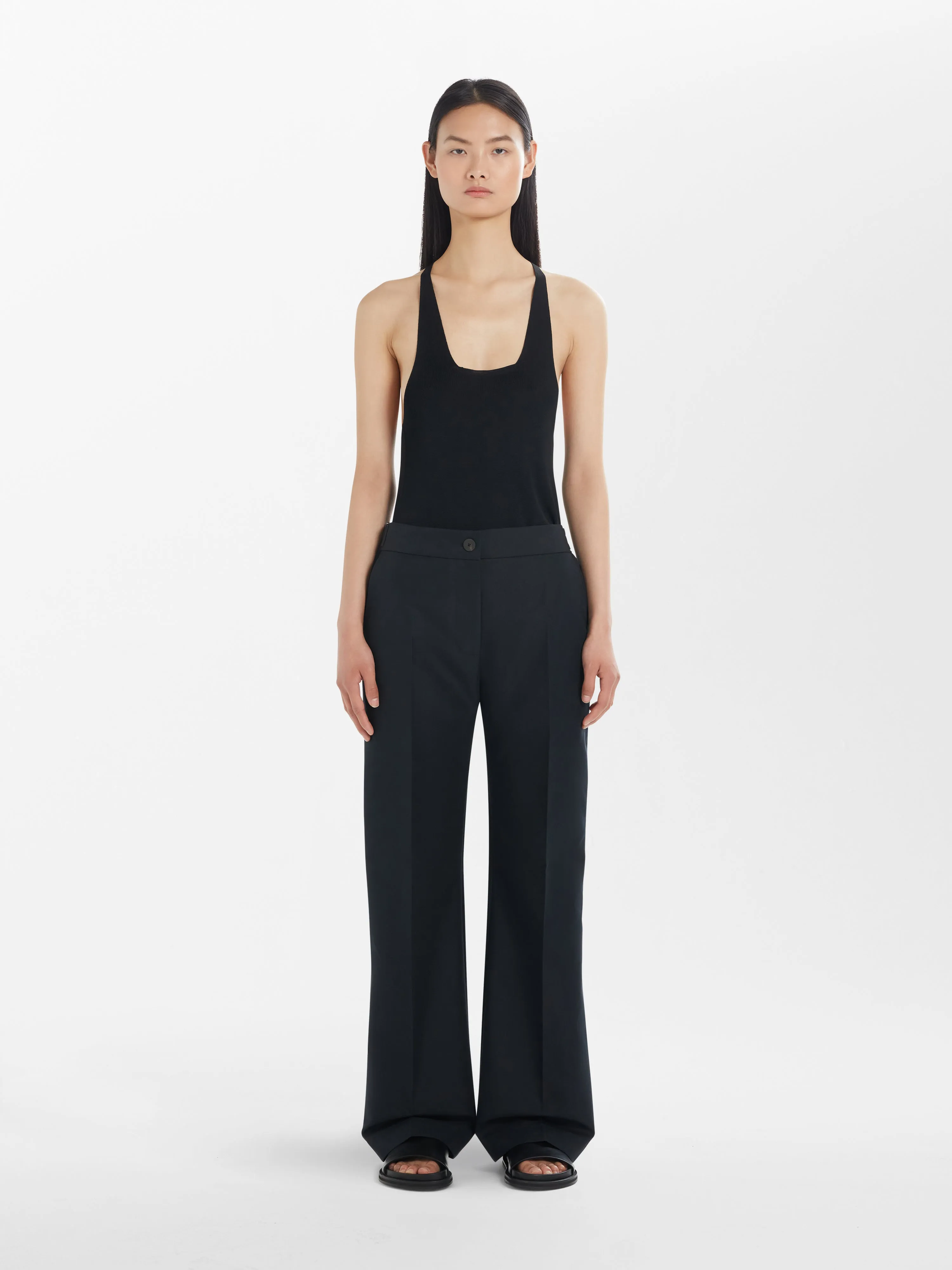 Reynosa Pant in Black sold by Studio Nicholson