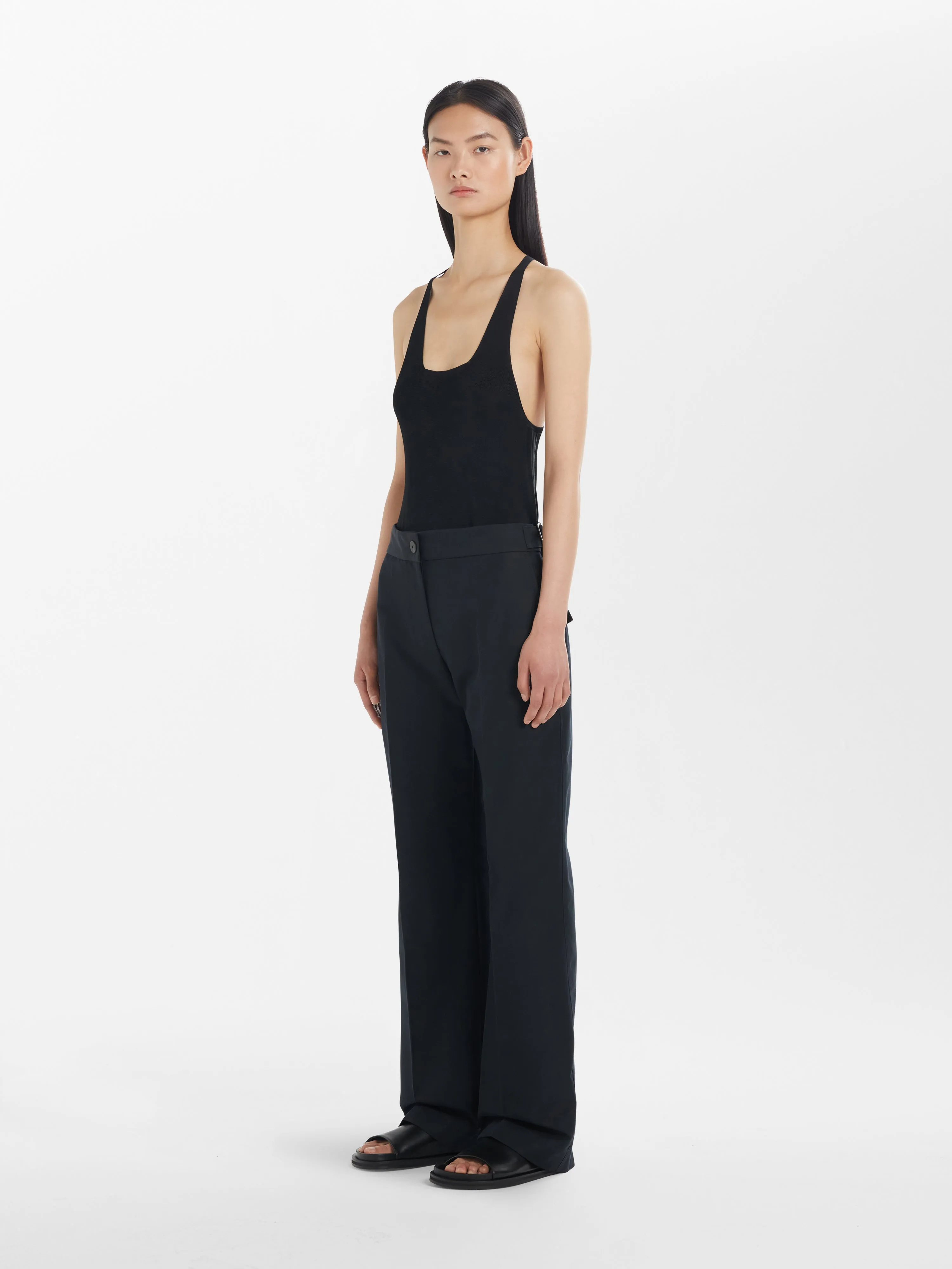 Reynosa Pant in Black sold by Studio Nicholson product image thumbnail 2