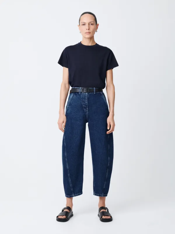 Akerman Denim Pant in Indigo Wash sold by Studio Nicholson