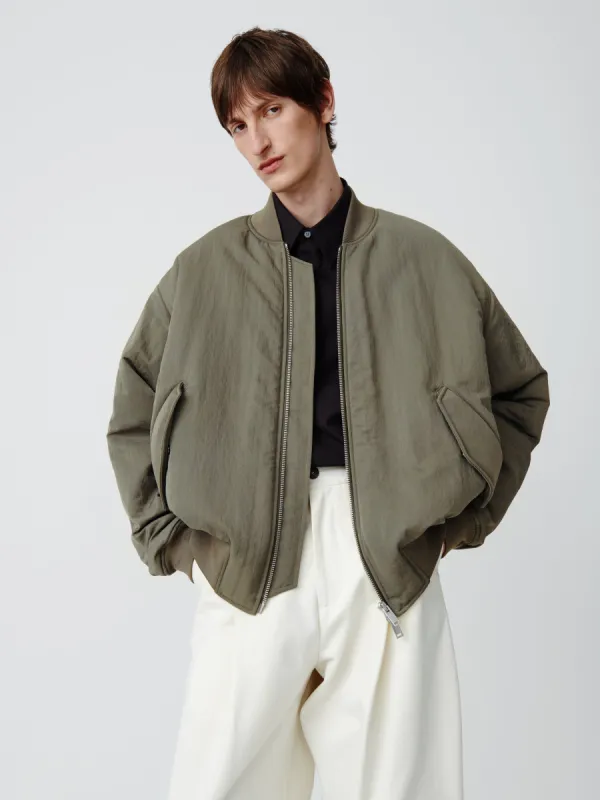 Leroy Jacket in Sage sold by Studio Nicholson