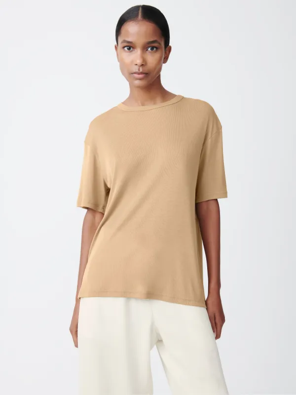 Rond T-Shirt in Sand sold by Studio Nicholson