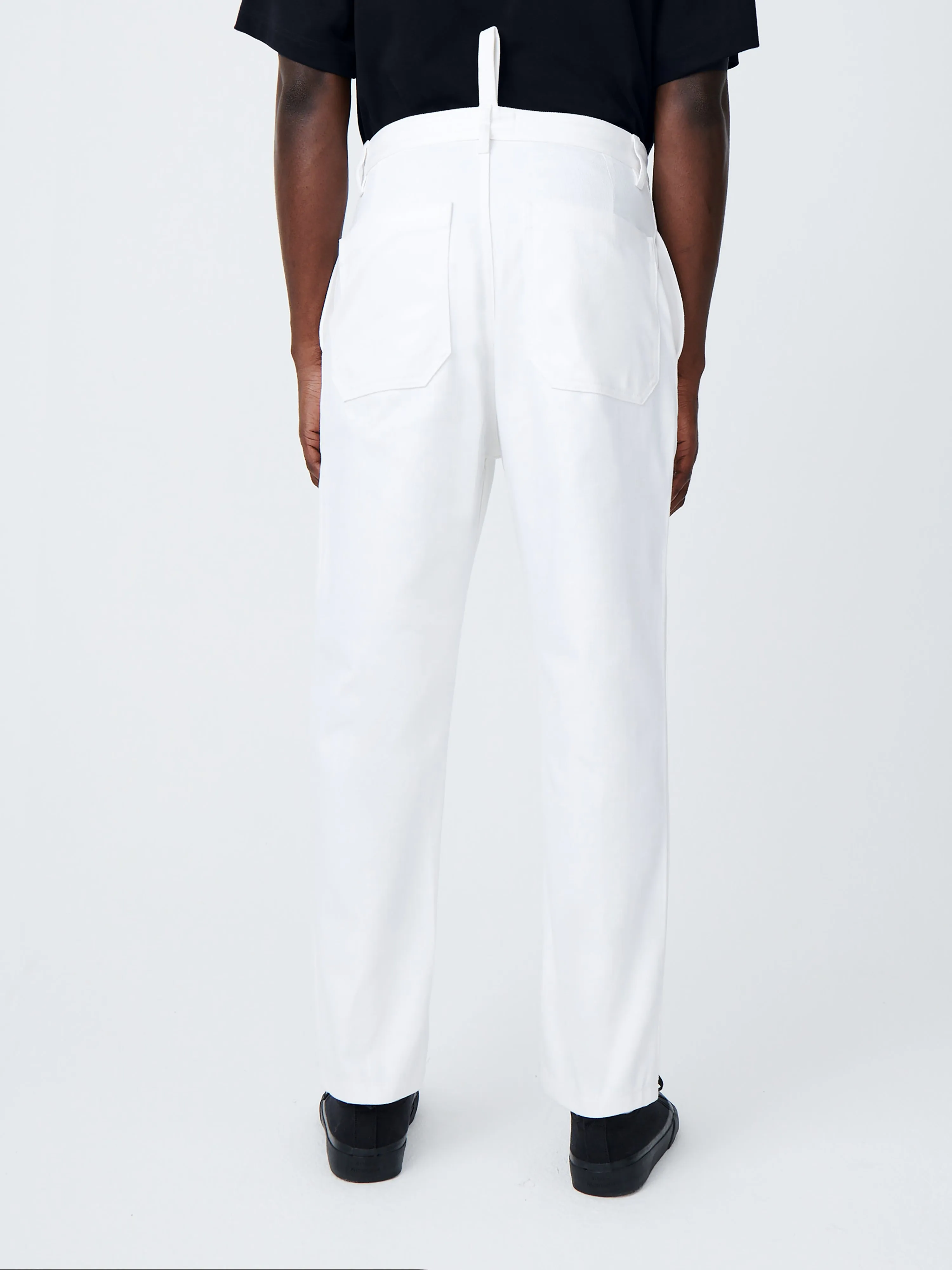 Bill Denim Pant in Optic White sold by Studio Nicholson product image thumbnail 5