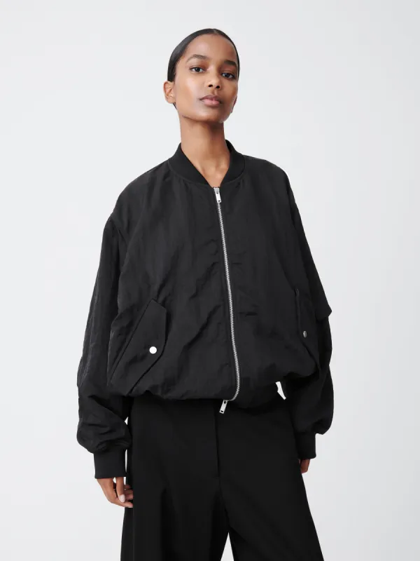 Kora Jacket in Black sold by Studio Nicholson