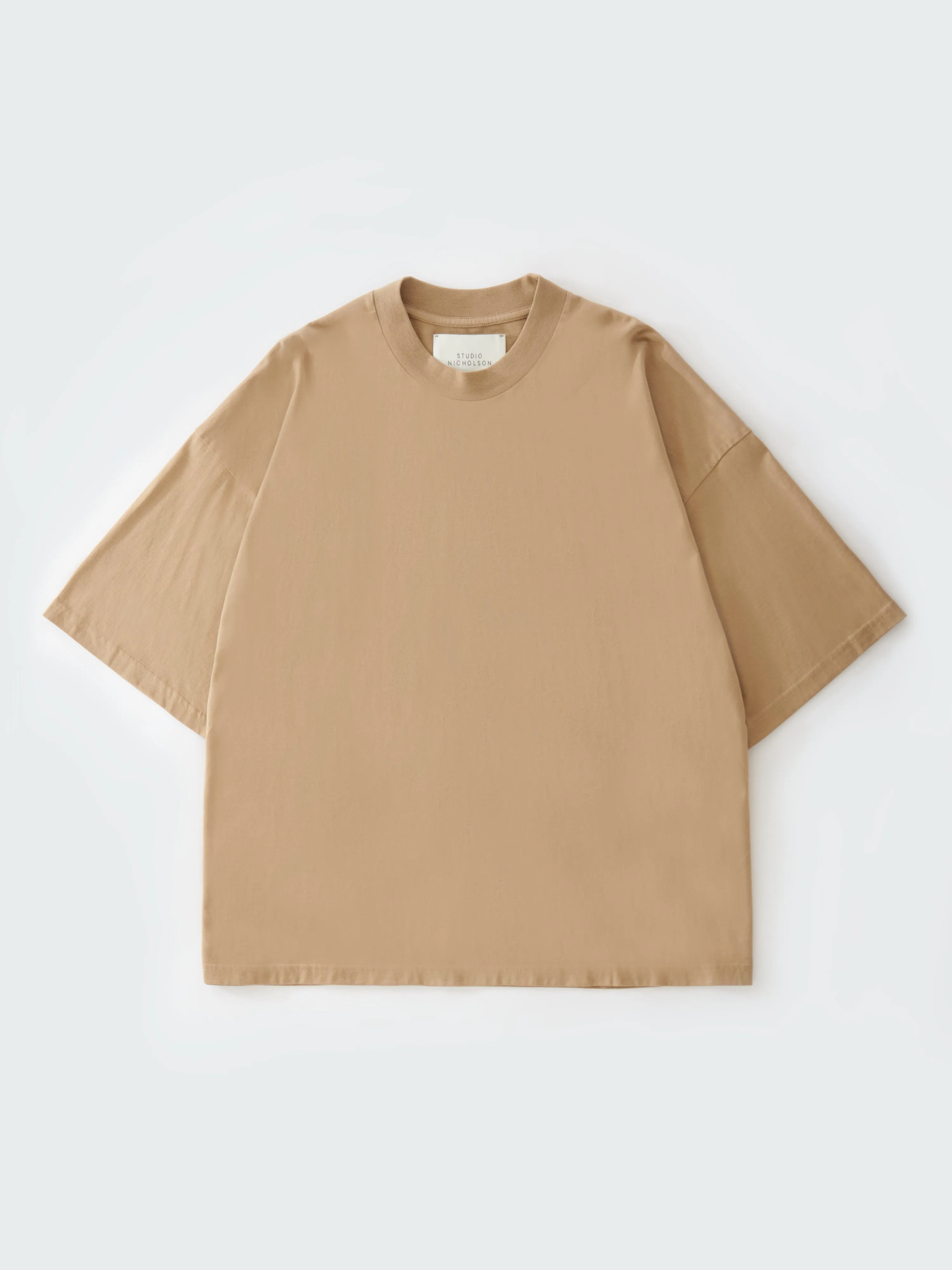 Piu T-Shirt in Sand sold by Studio Nicholson product image thumbnail 5
