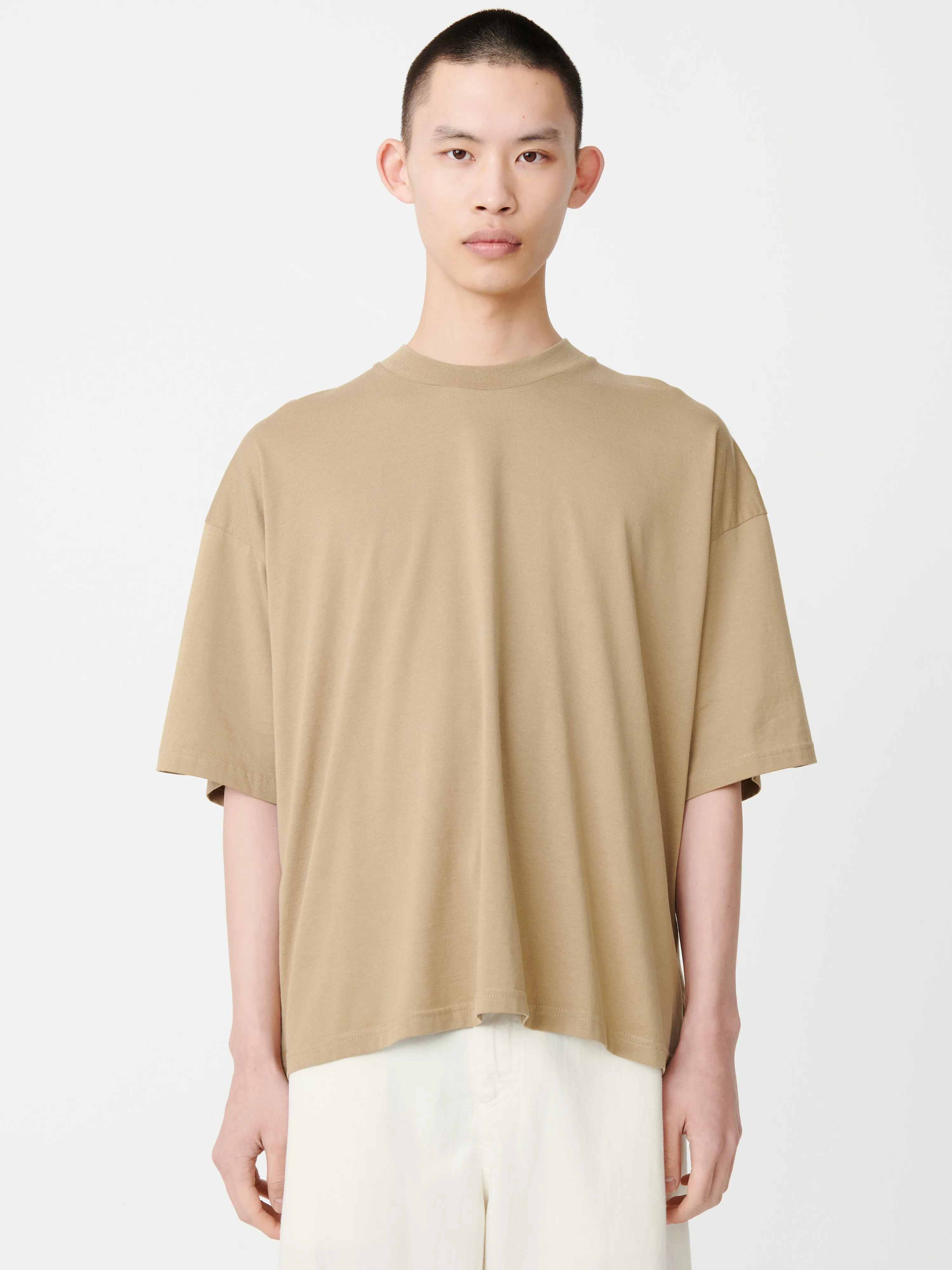 Piu T-Shirt in Sand sold by Studio Nicholson