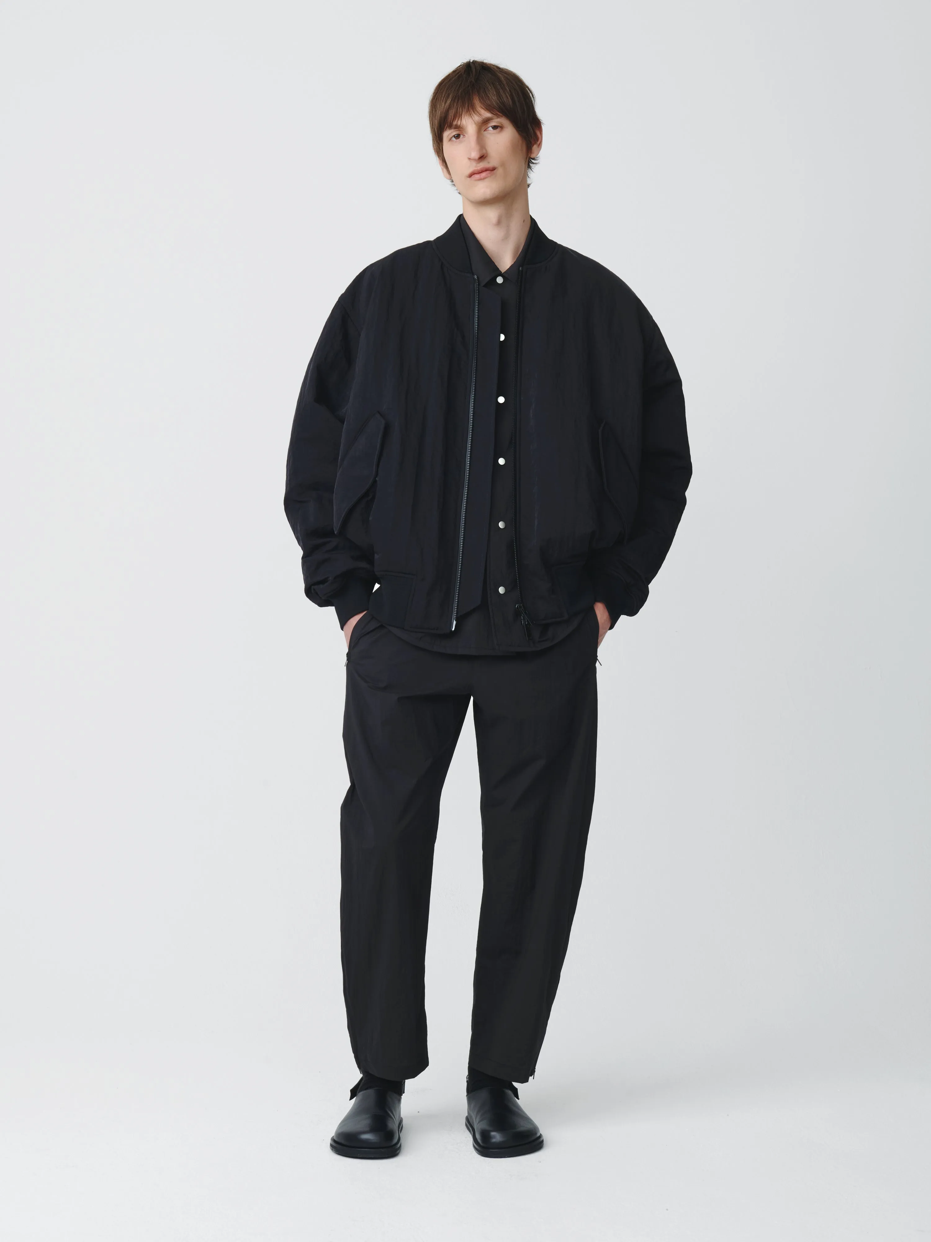 Leroy Jacket in Black sold by Studio Nicholson product image thumbnail 3