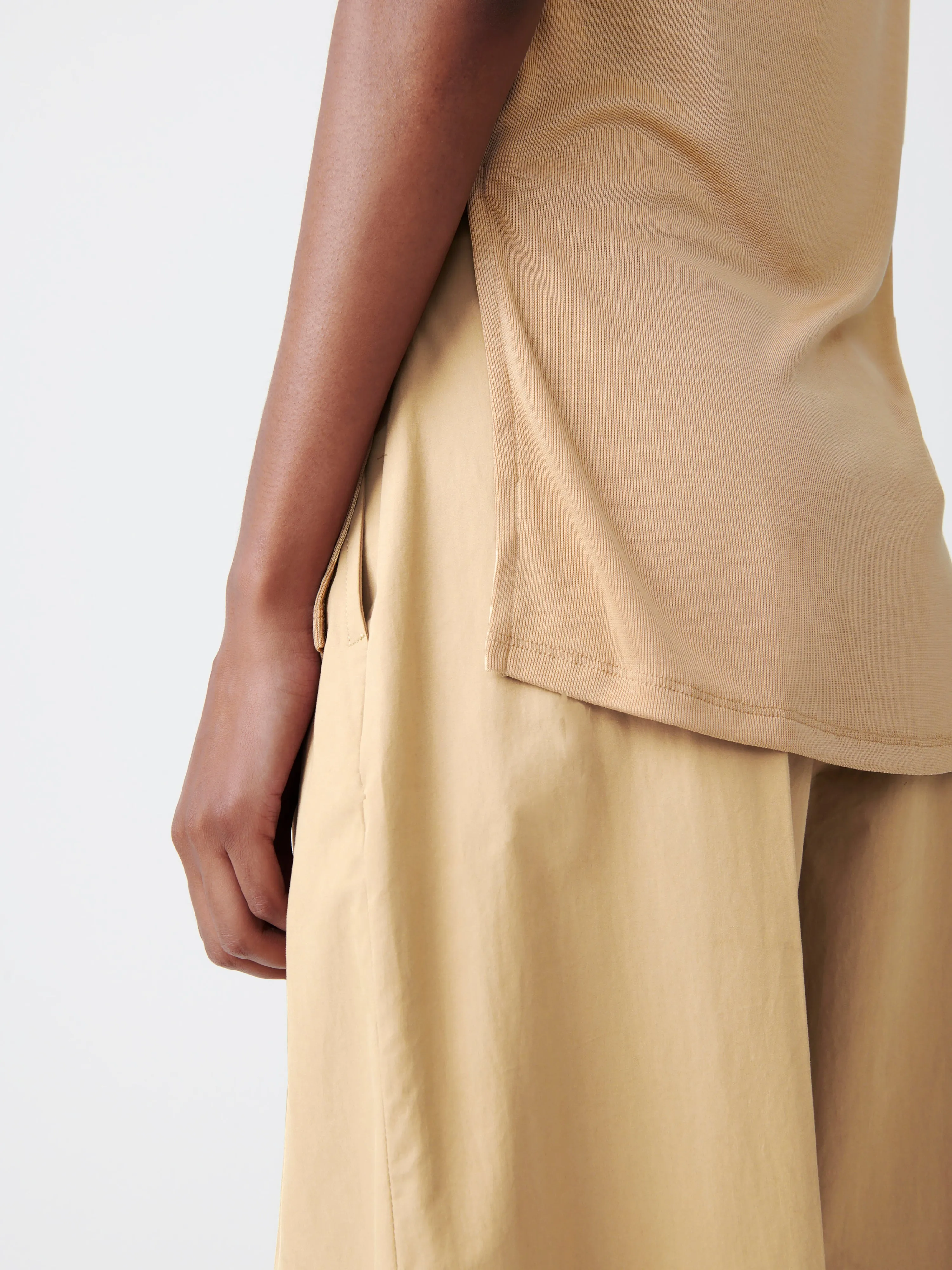 Shea Vest in Sand sold by Studio Nicholson product image thumbnail 5