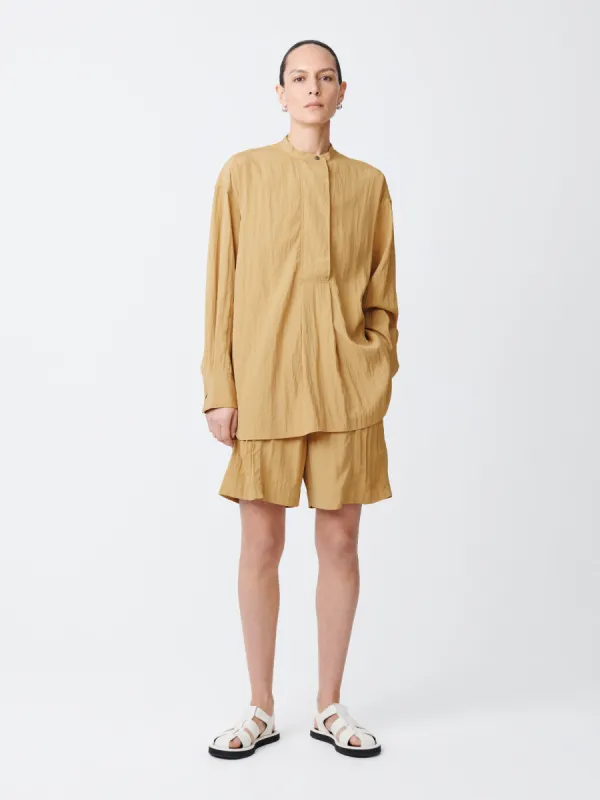 Frink Viscose Shirt in Sand made by Studio Nicholson