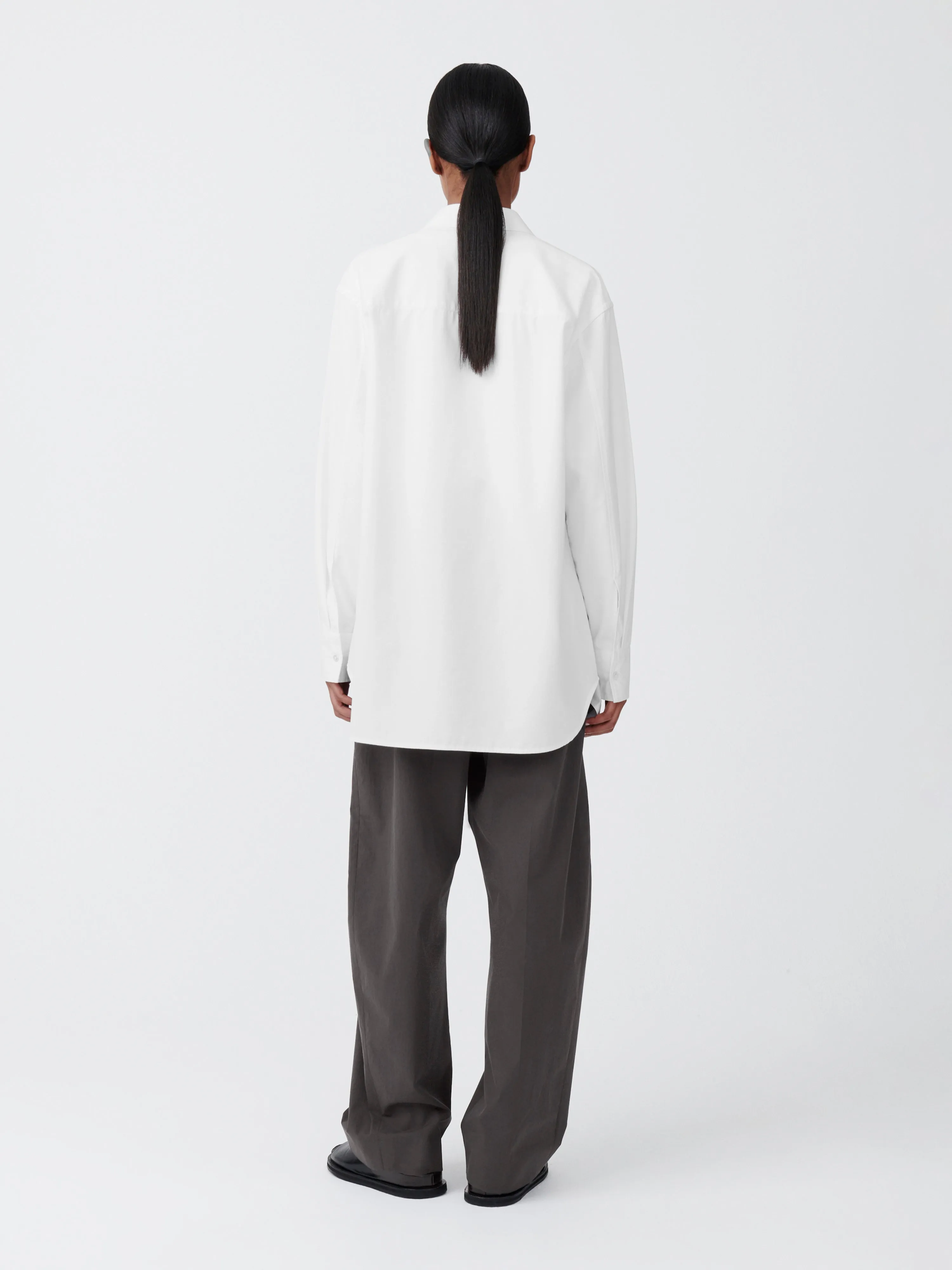 Acuna Pant in Asphalt sold by Studio Nicholson product image thumbnail 3