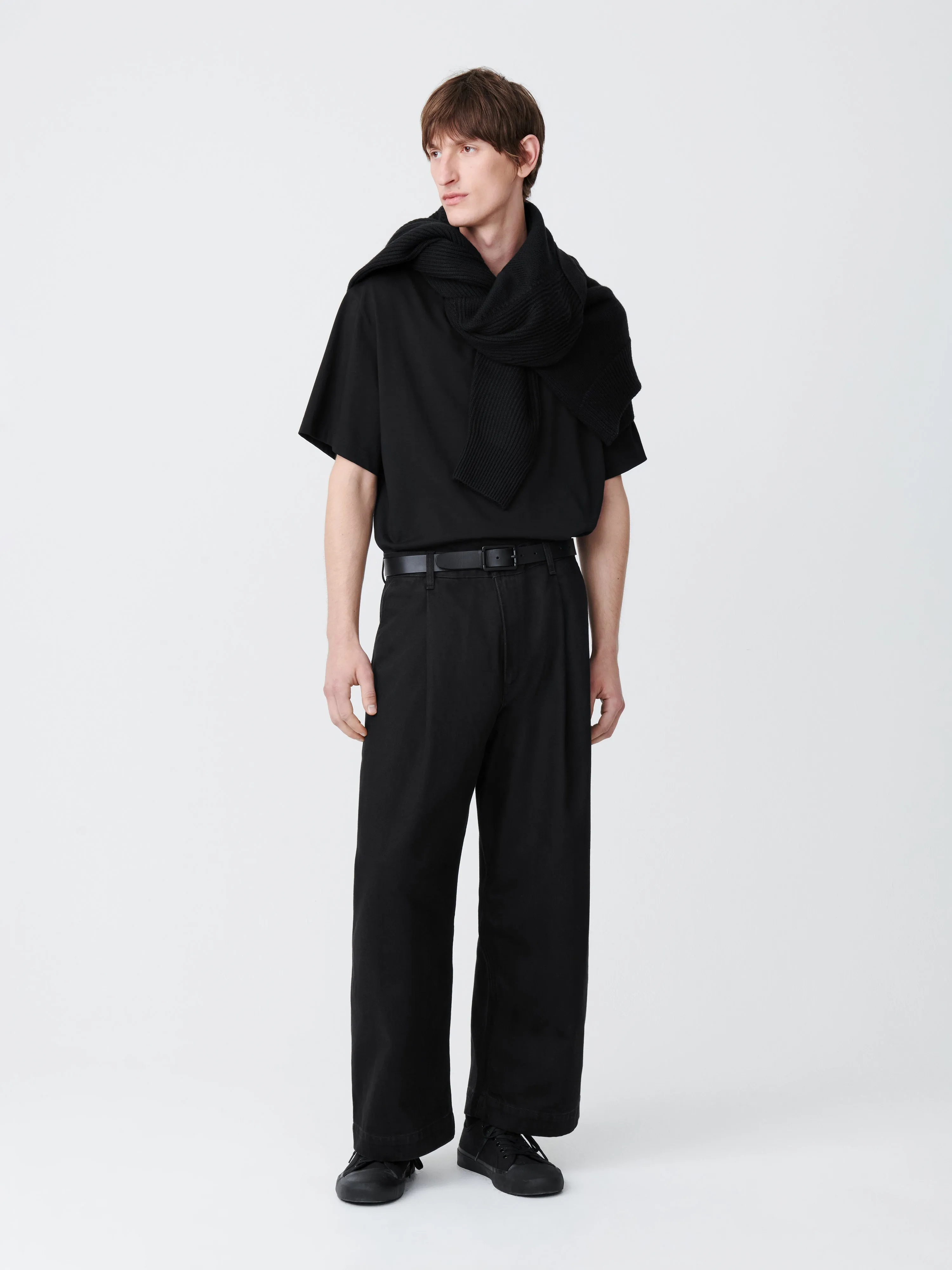 Puch Denim Pant in Black sold by Studio Nicholson product image thumbnail 2
