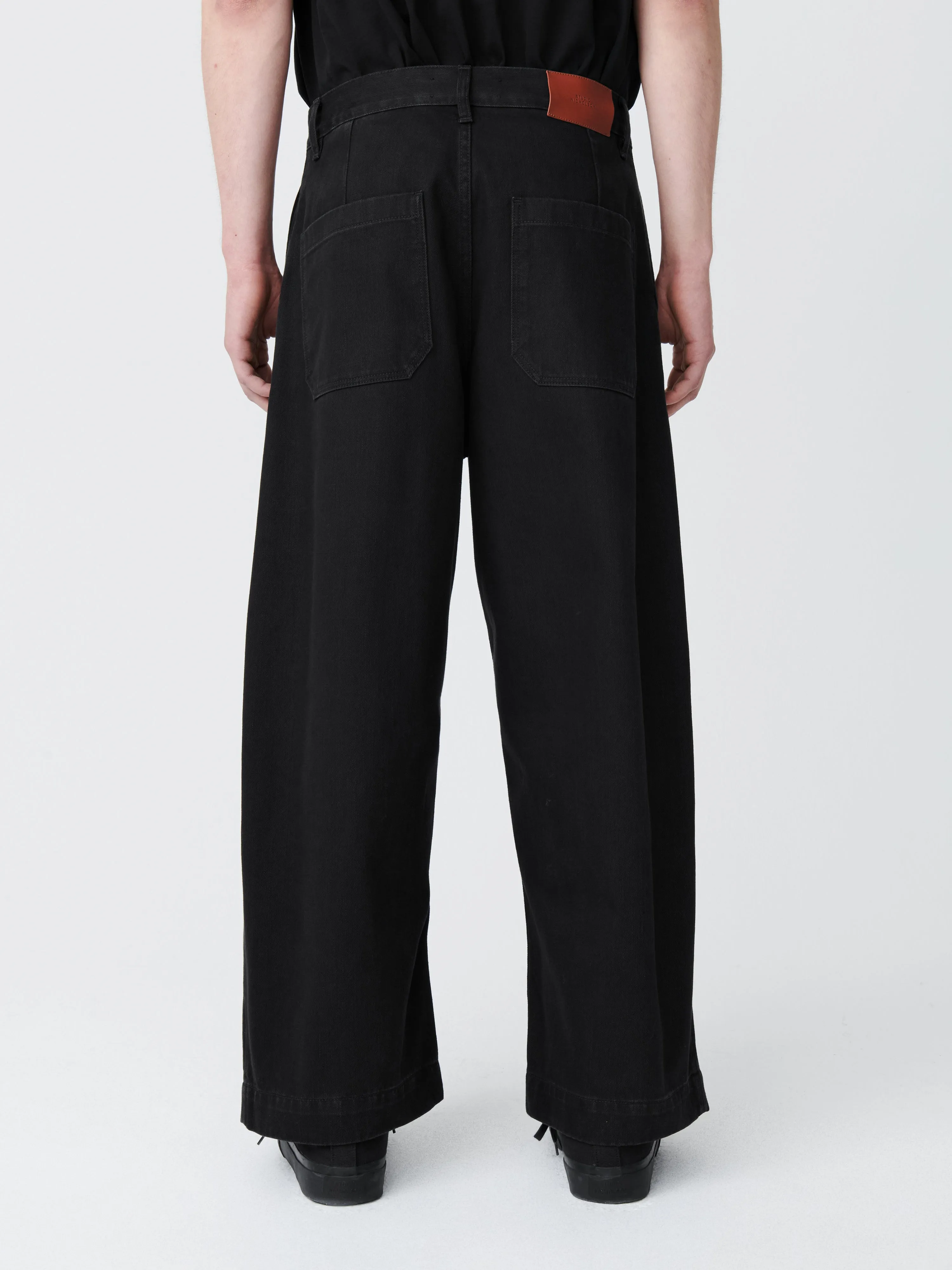 Puch Denim Pant in Black sold by Studio Nicholson product image thumbnail 4