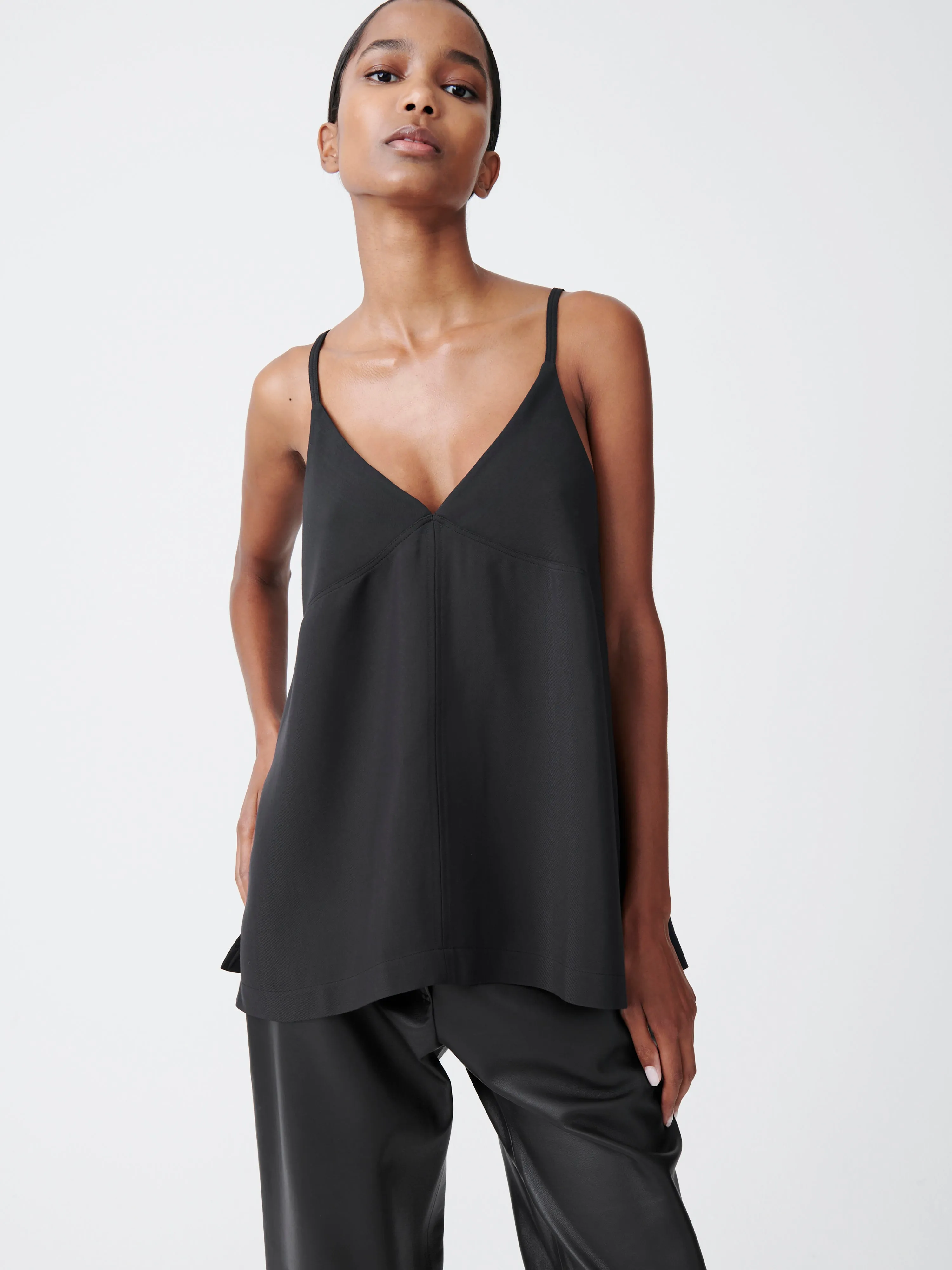Holzer Top in Darkest Navy sold by Studio Nicholson