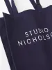 Studio Nicholson Small Tote Bag in Dark Navy sold by Studio Nicholson
