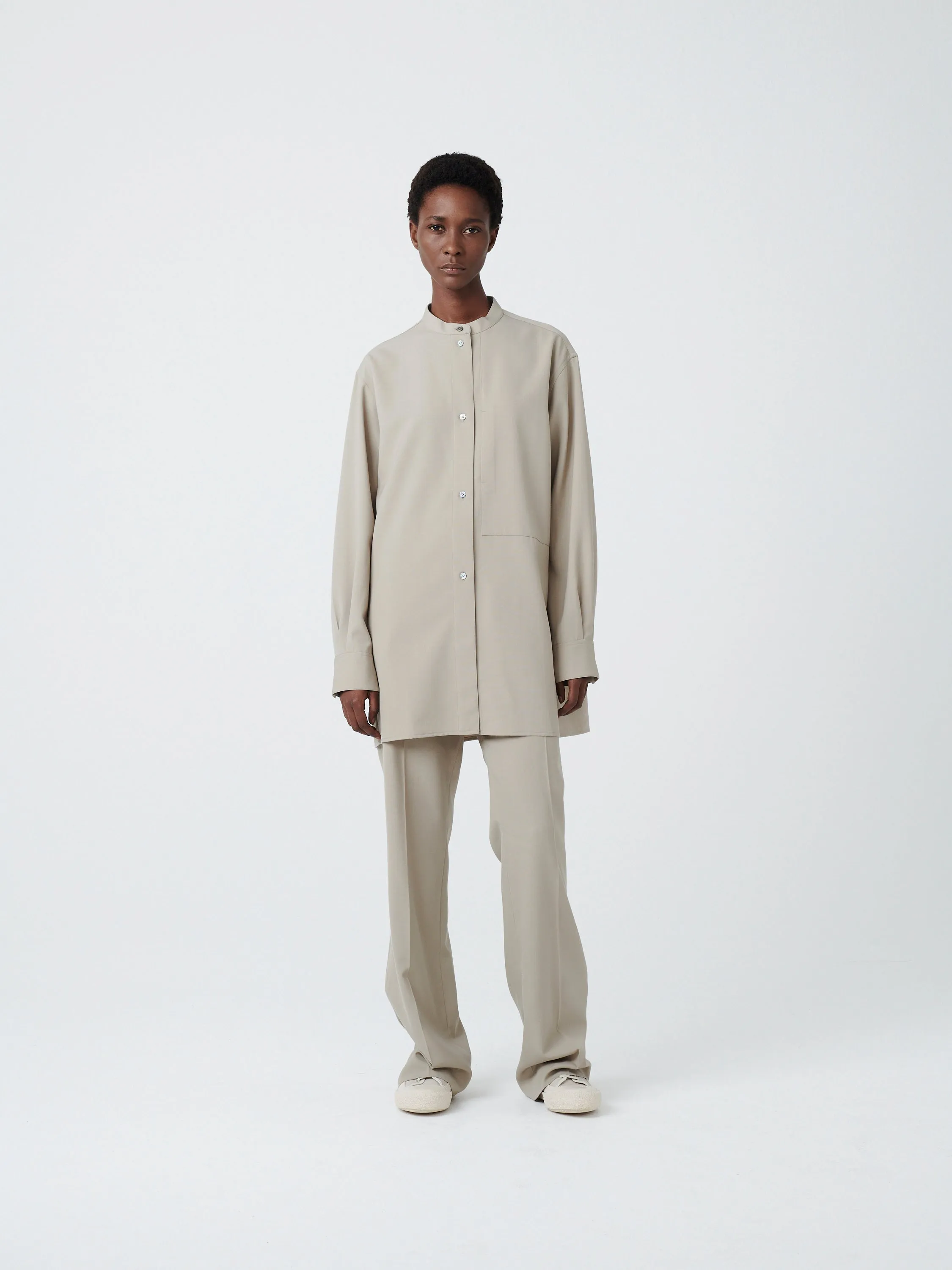 Kavali Shirt in Corn sold by Studio Nicholson