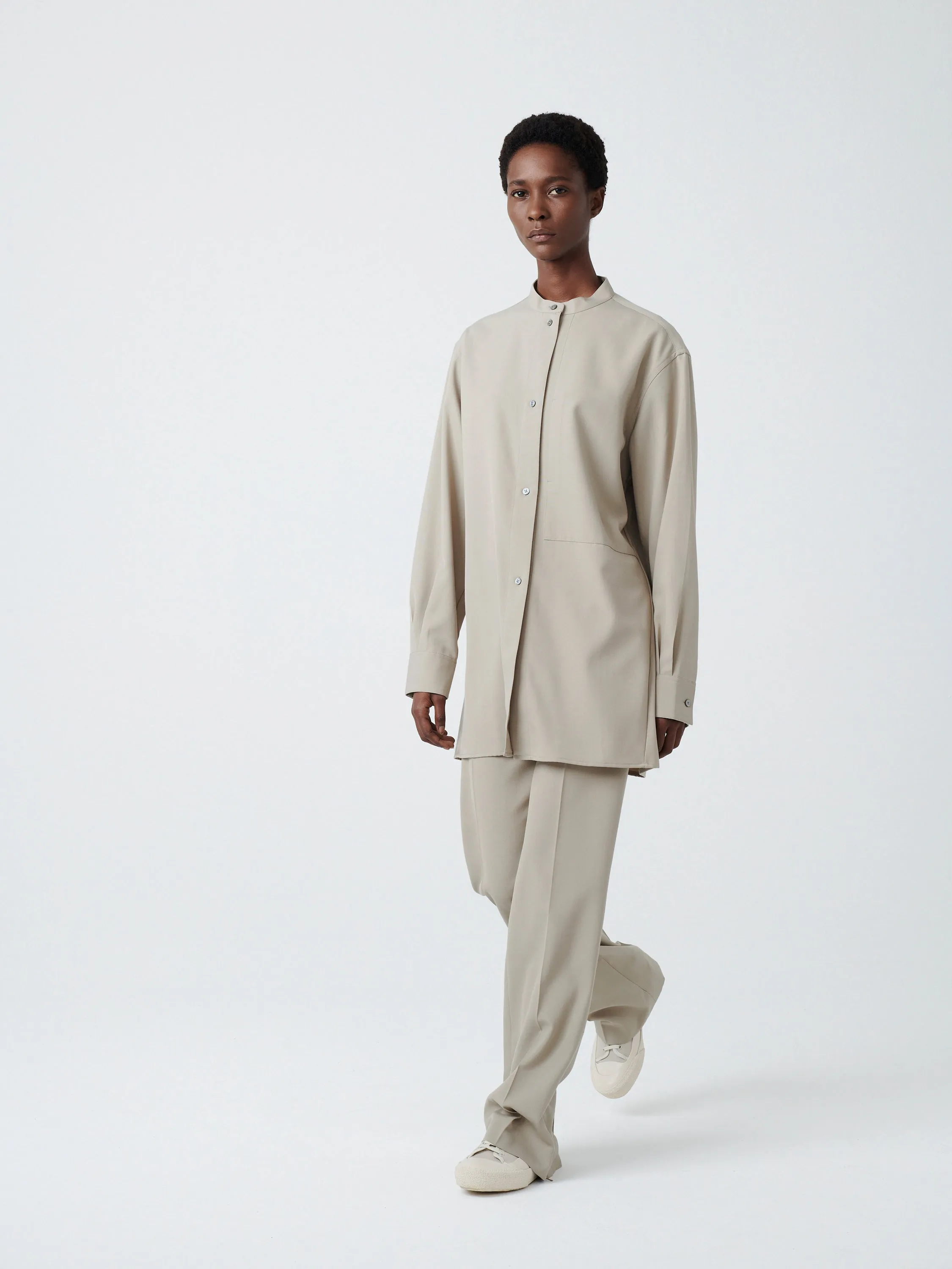 Kavali Shirt in Corn sold by Studio Nicholson product image thumbnail 5