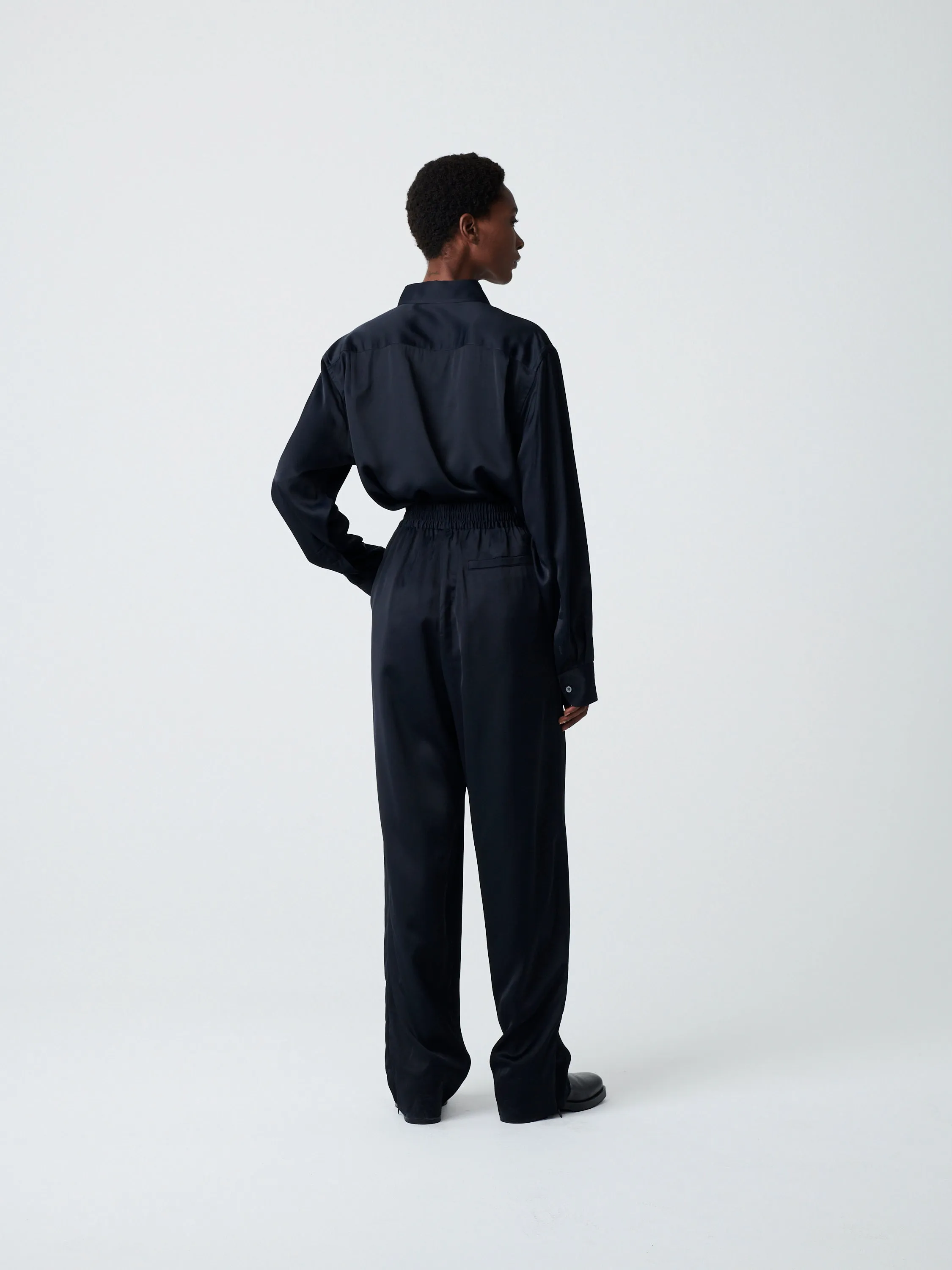 Tenu Pant in Darkest Navy sold by Studio Nicholson product image thumbnail 3