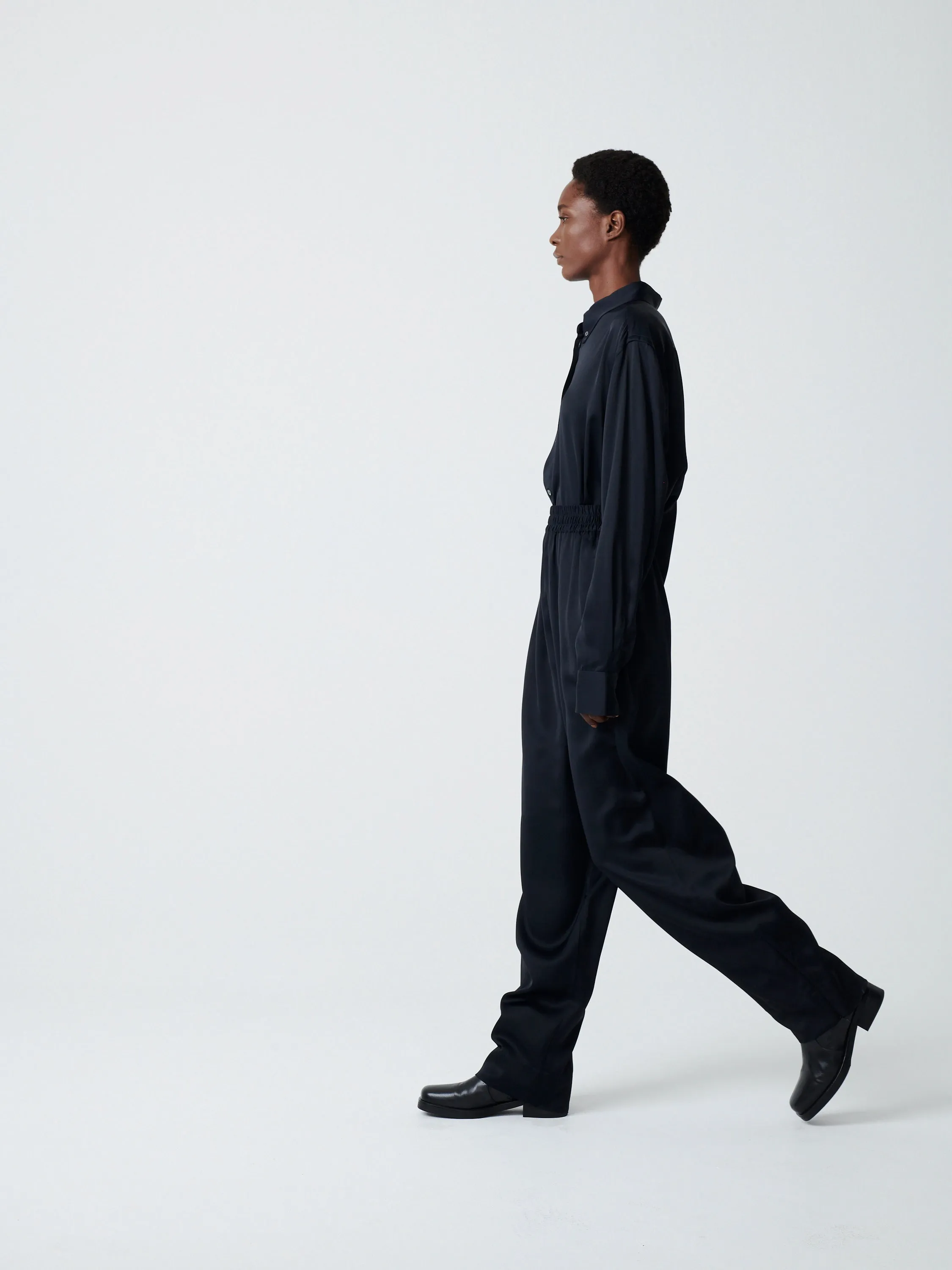 Tenu Pant in Darkest Navy sold by Studio Nicholson product image thumbnail 4