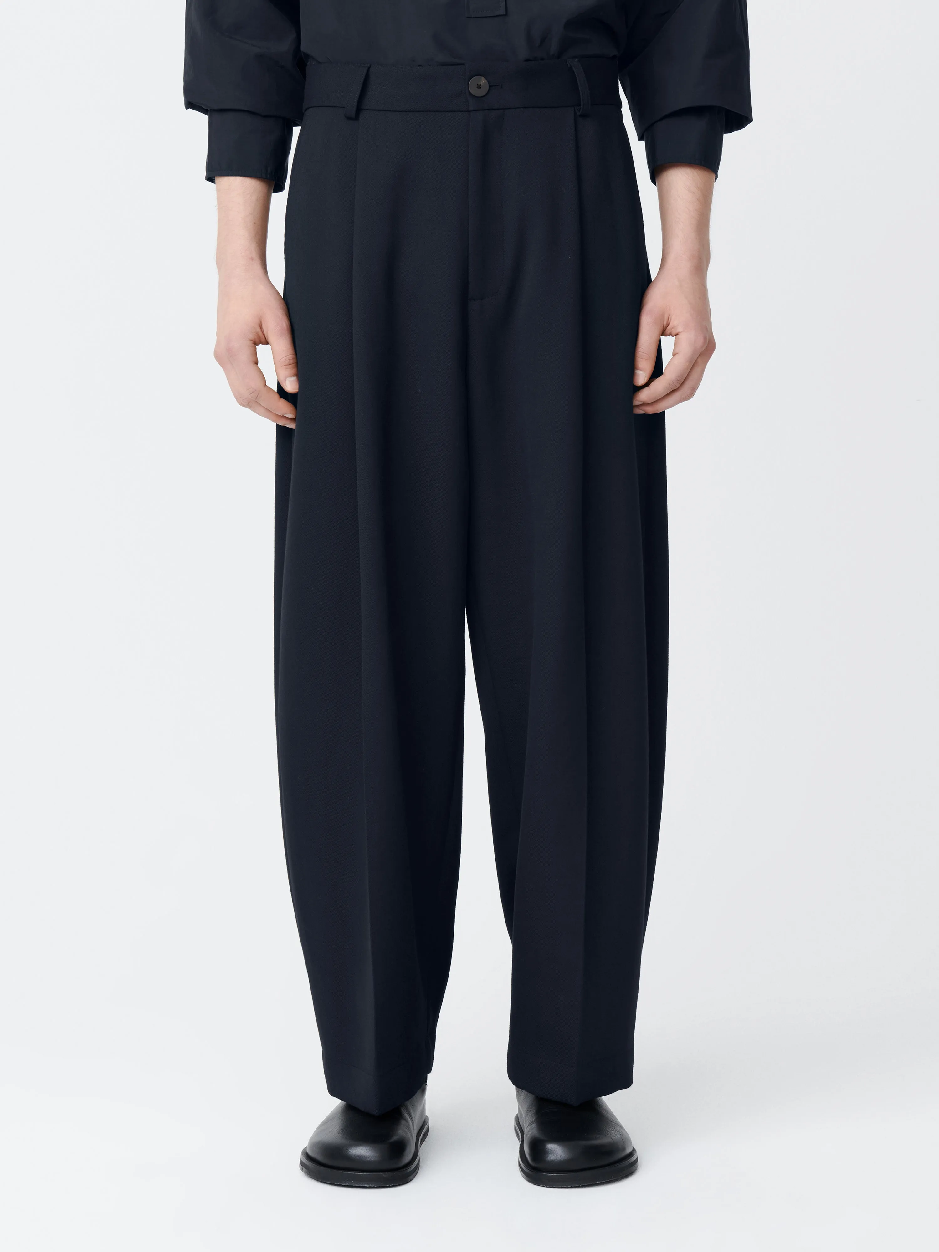 Ellis Pant in Darkest Navy sold by Studio Nicholson product image thumbnail 5