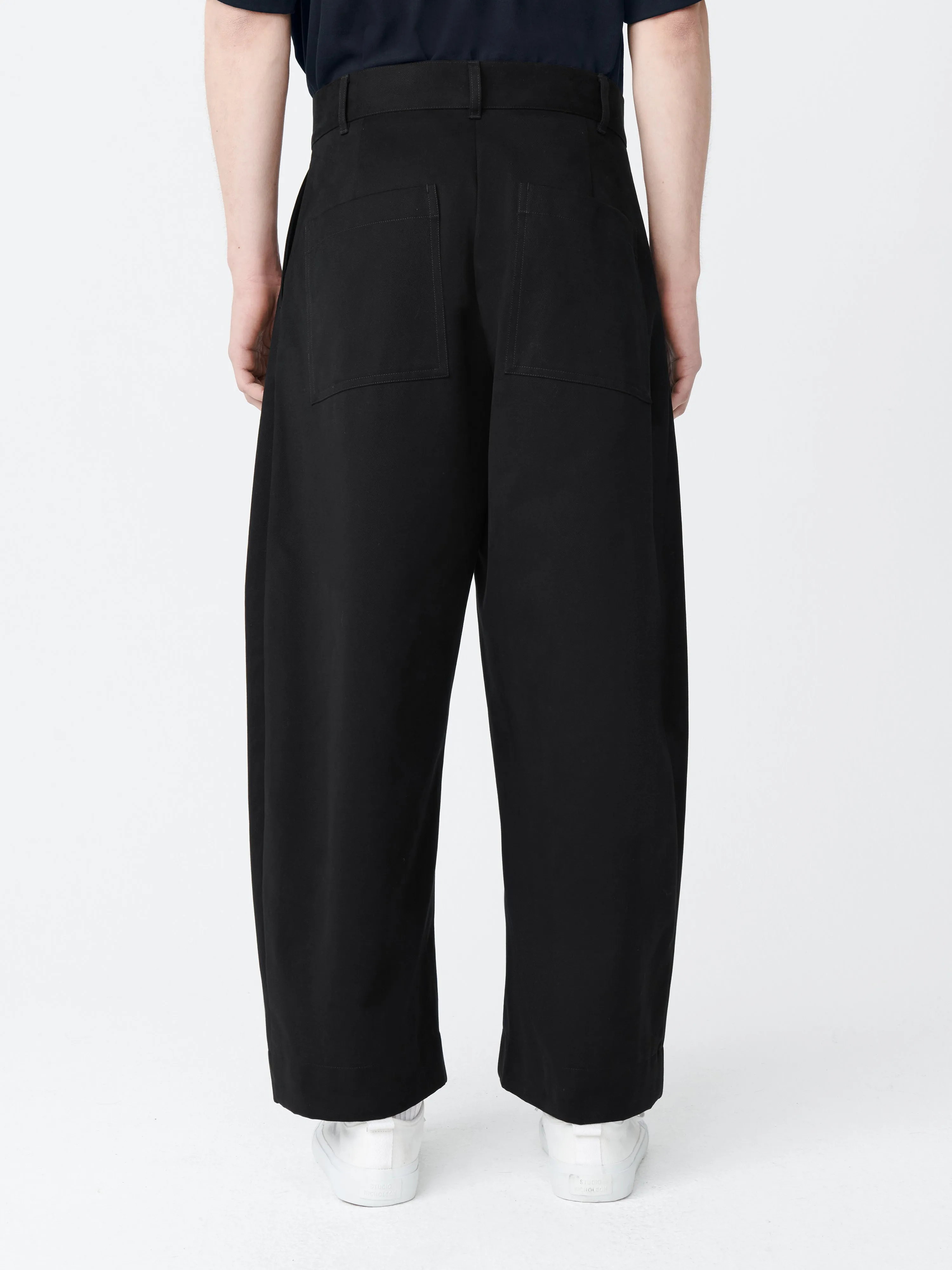 Bosun Pant in Black sold by Studio Nicholson product image thumbnail 4