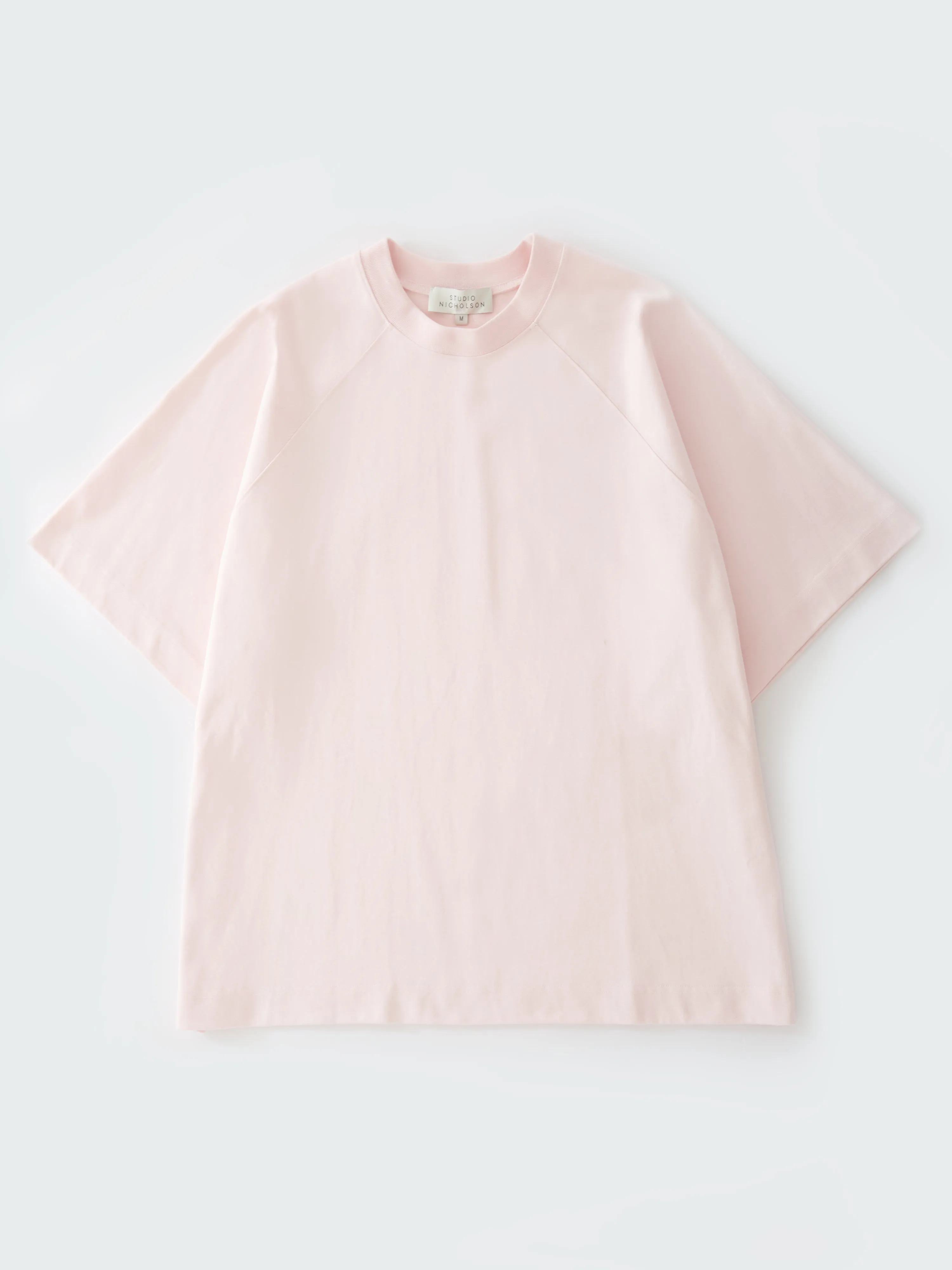Harlow T-Shirt in Miami Pink sold by Studio Nicholson product image thumbnail 4