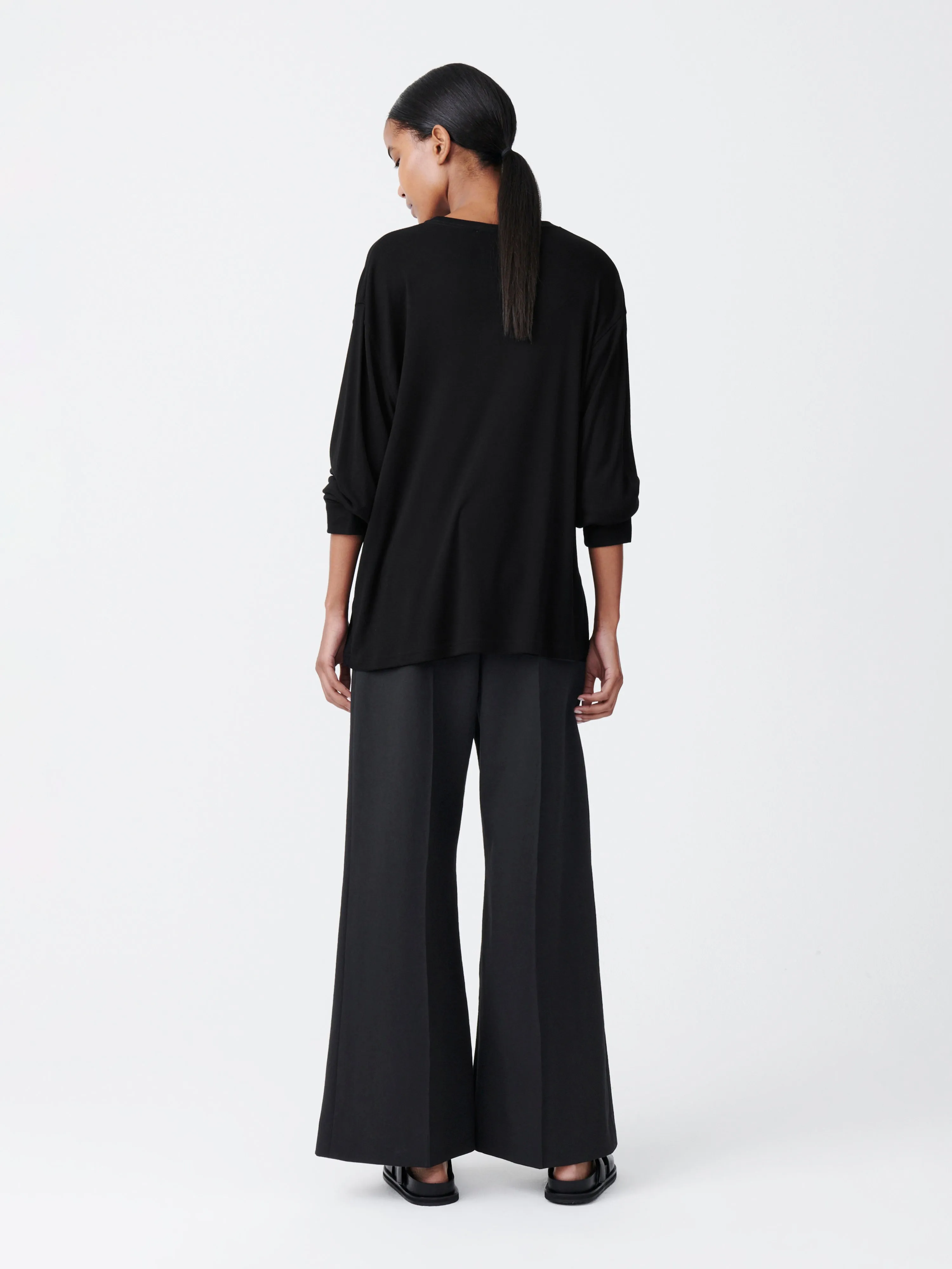 Sydney Pant in Black sold by Studio Nicholson product image thumbnail 3
