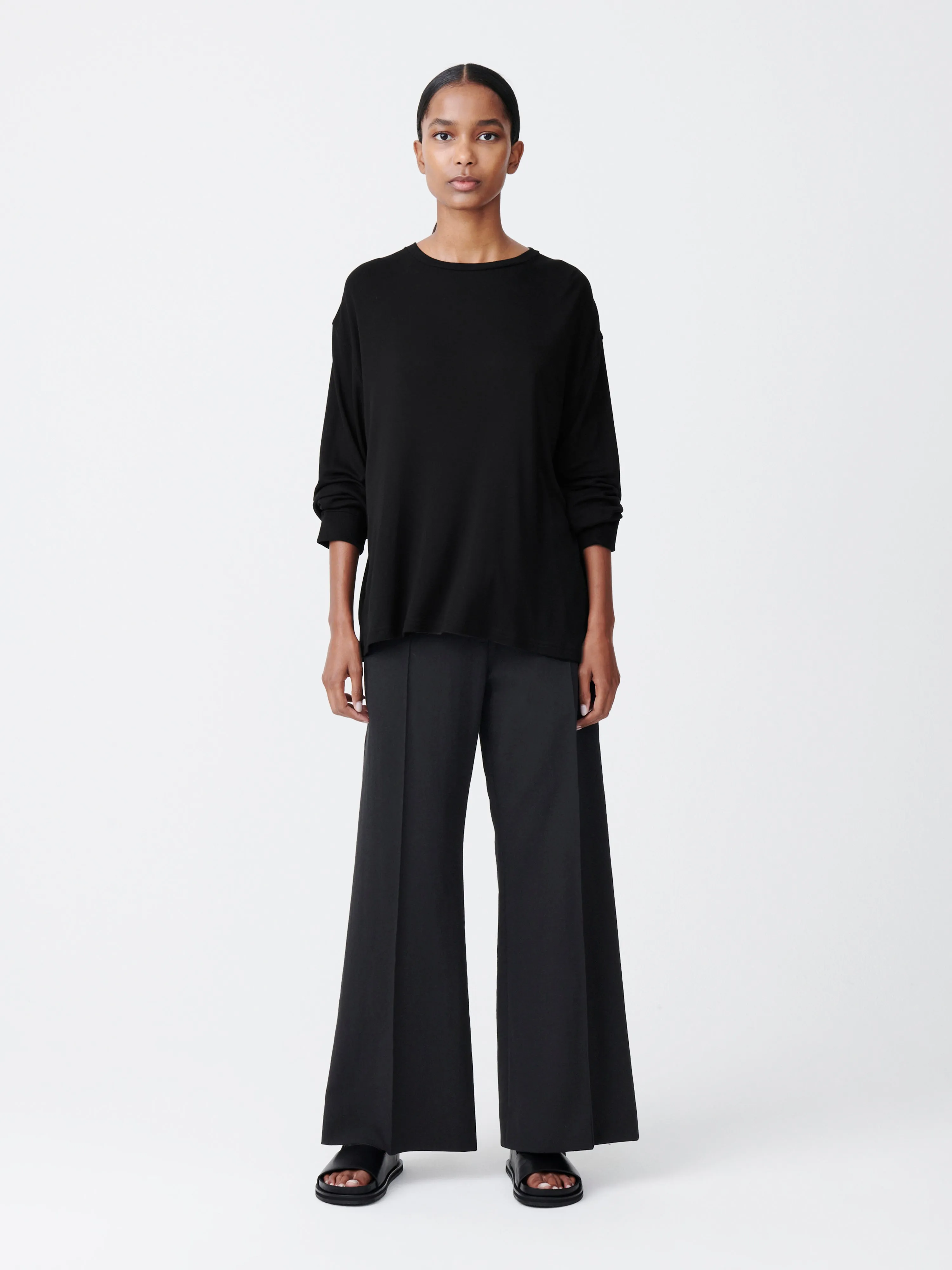 Sydney Pant in Black sold by Studio Nicholson