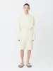 Ossi Denim Short in Parchment sold by Studio Nicholson