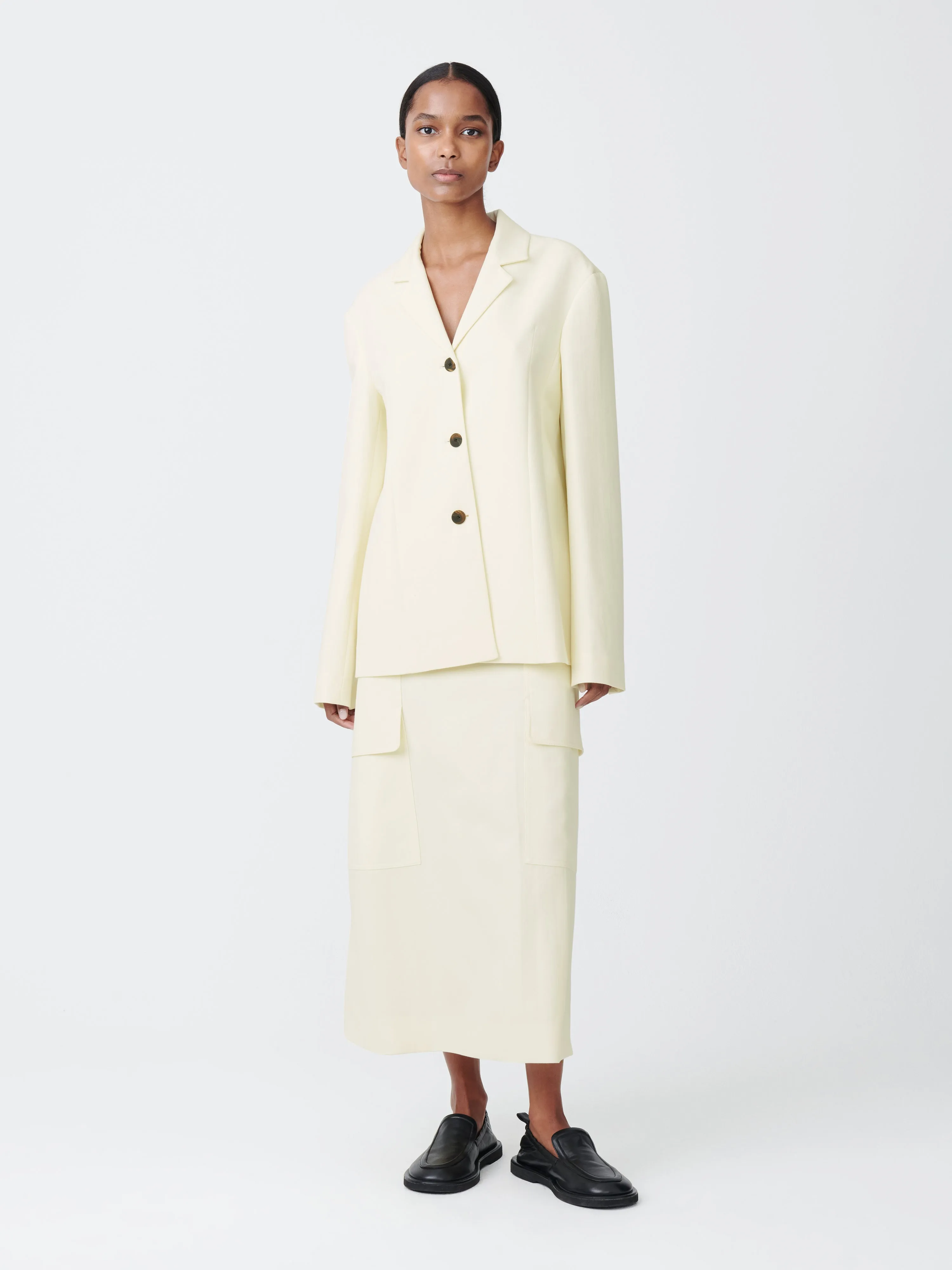 Weston Jacket in Parchment sold by Studio Nicholson product image thumbnail 2